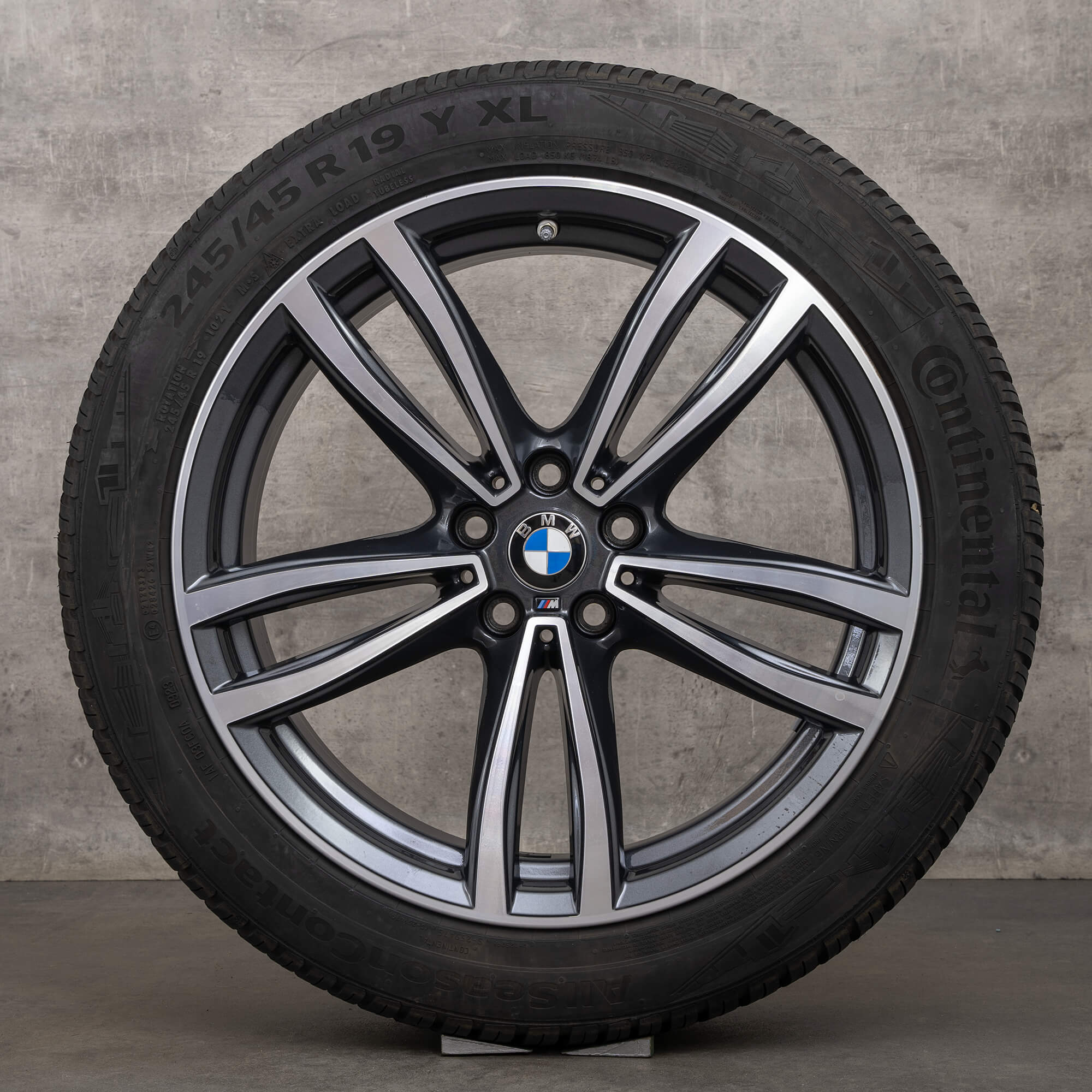 BMW 6er GT G32 7er G11 G12 19 Zoll Ganzjahresreifen Felgen Allwetterreifen 647 M