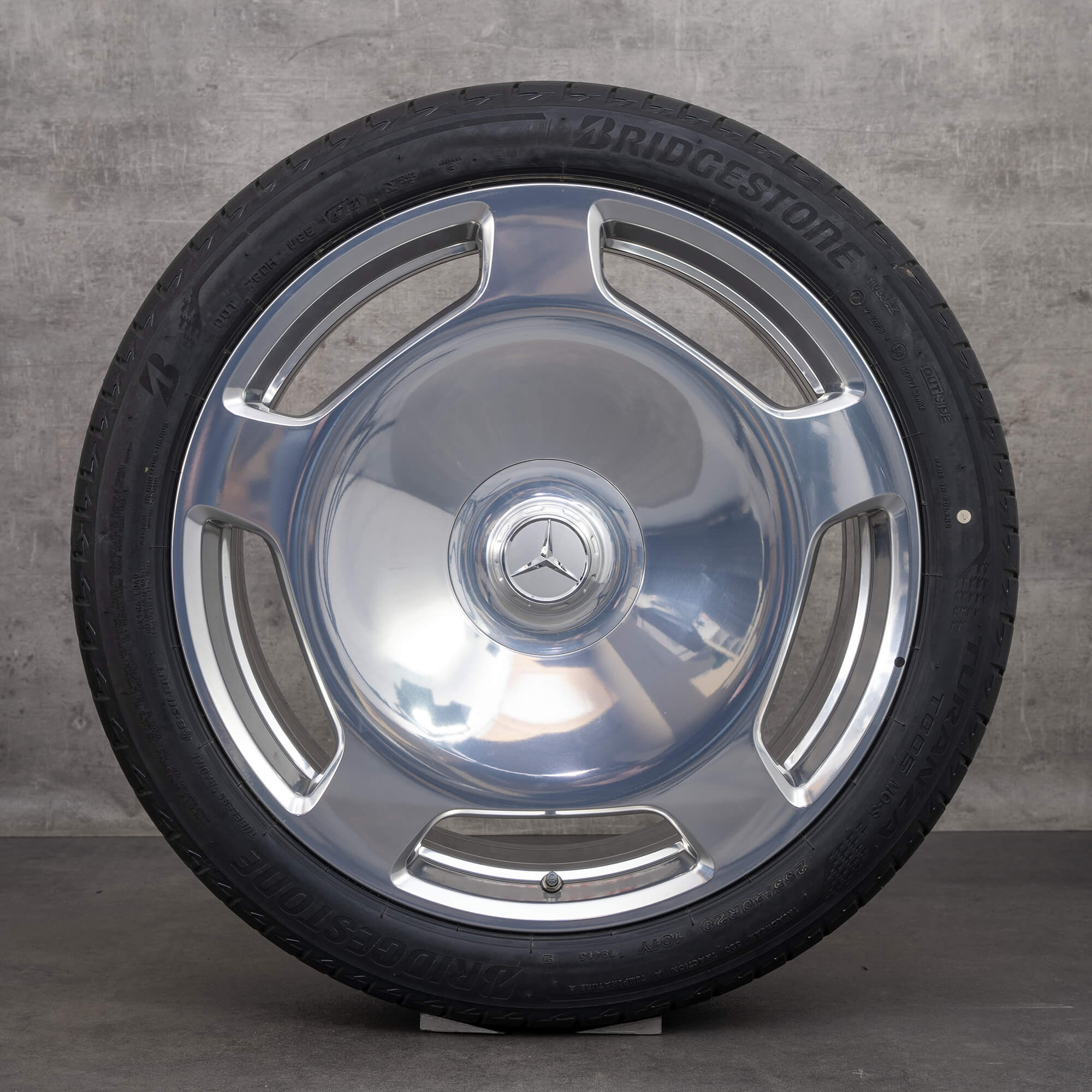 Maybach 20 inch rims Mercedes S-Class W223 X223 V223 summer tires ...