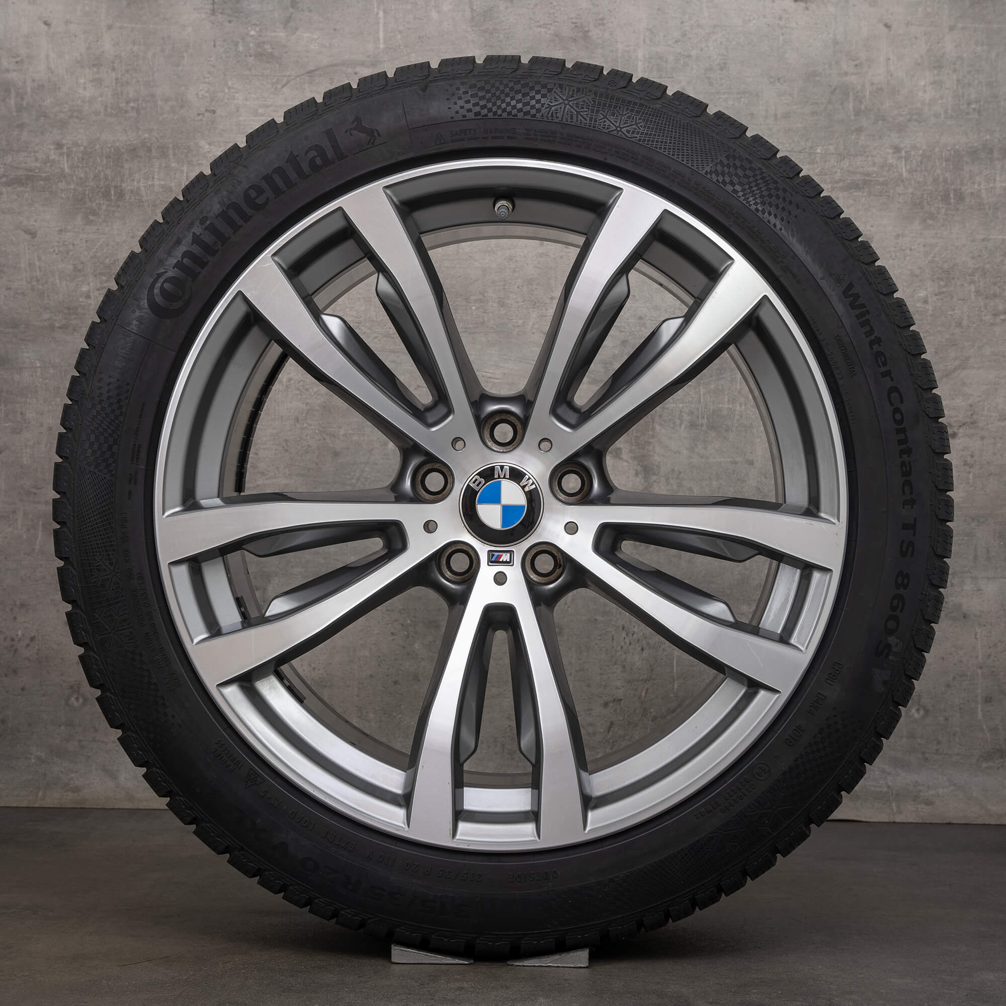 BMW X5 E70 F15 X6 F16 roți de iarnă 20 inch stil jante 469 M anvelope