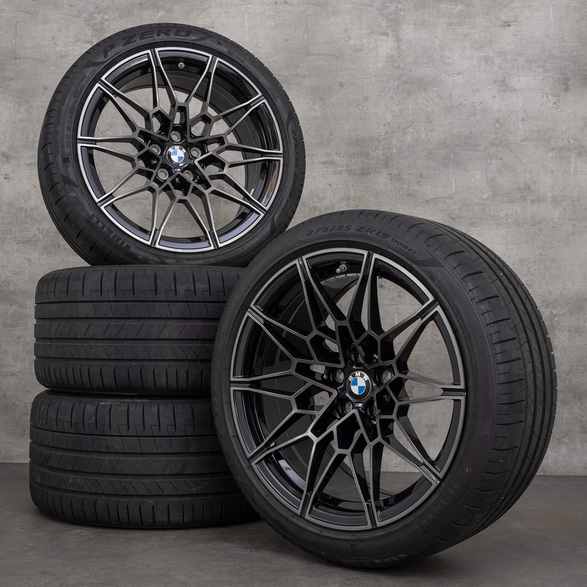 BMW 19 jantes 20 pouces M3 G80 M4 G82 roues d'été 8093836 8093837 Styling M826