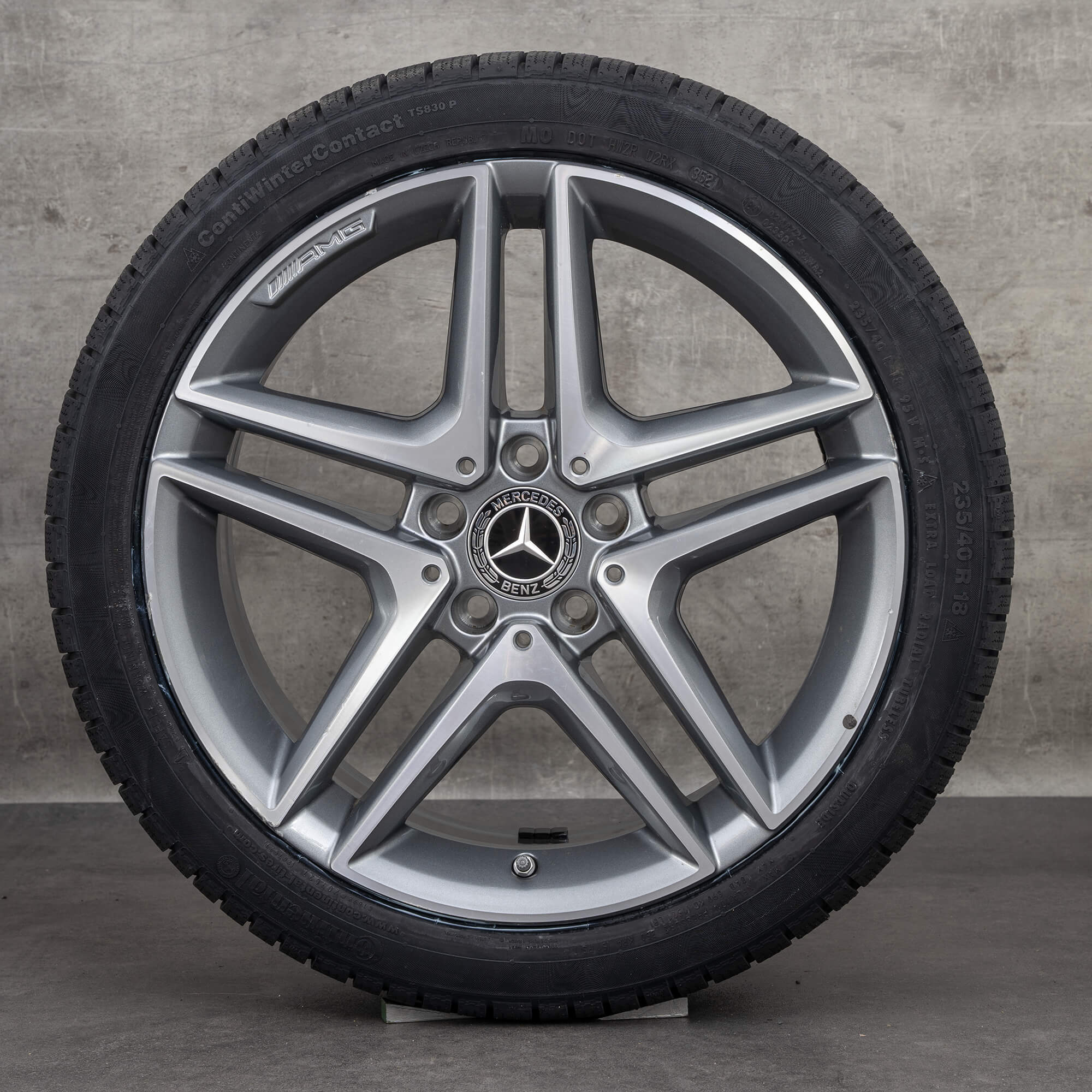 Mercedes 18 Zoll Winterräder AMG Felgen A-Klasse W176 A45 W117 CLA45 250 Sport