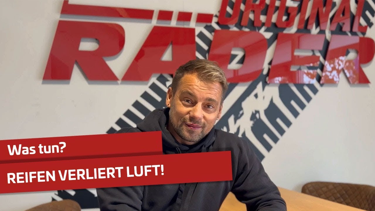 Videovorschau: Reifen verliert langsam Luft: Was tun?