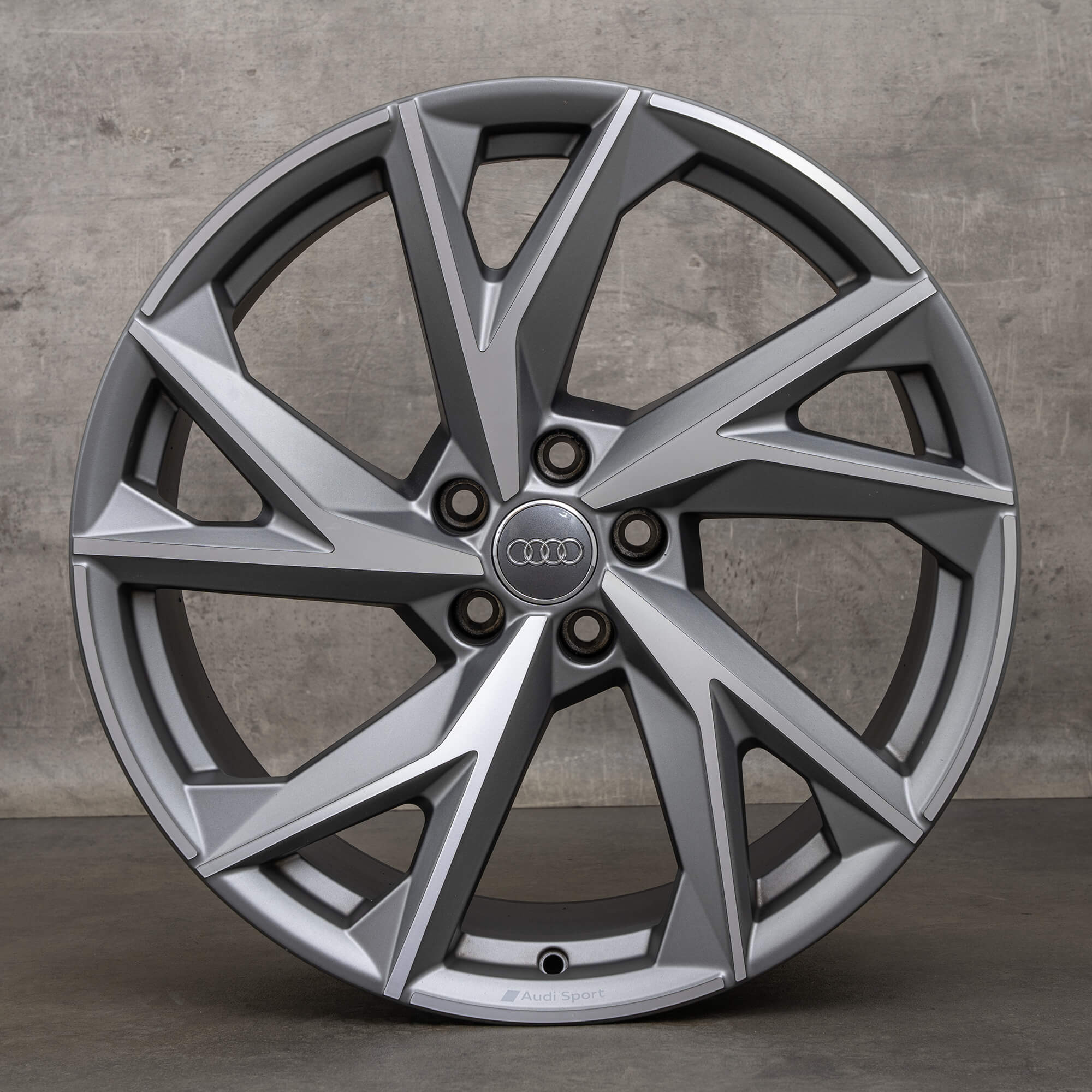 Llantas Audi R8 4S de 20 pulgadas 4S0601025BT 4S0601025CB titanio pulido mate