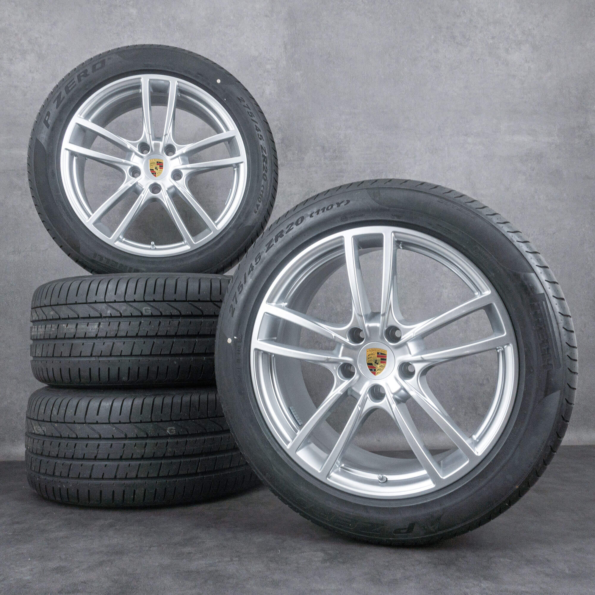 Cerchi originali Porsche Cayenne 20 pollici 9Y3044640C ruote estive pneumatici estivi 9Y3