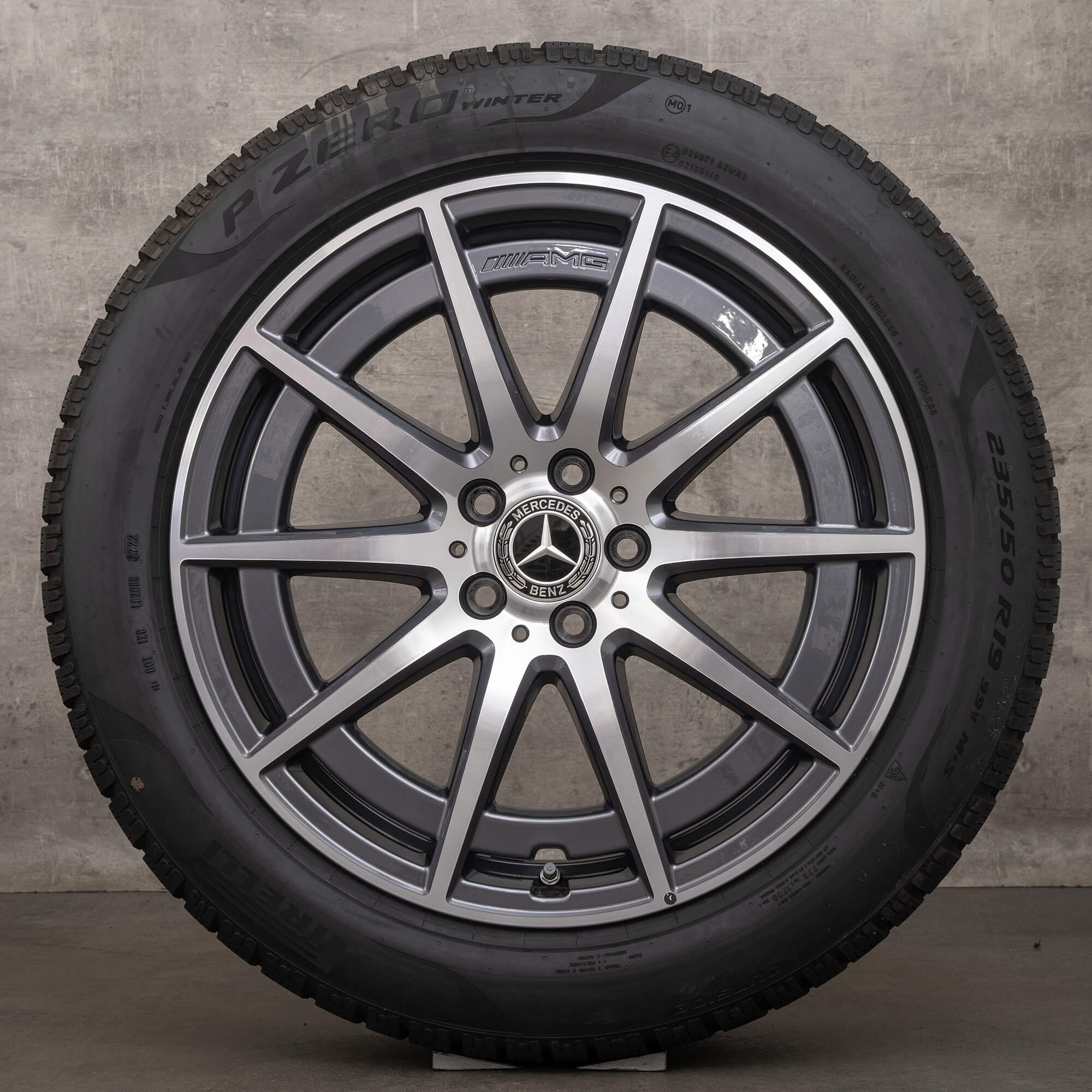 Original AMG Mercedes GLA GLB 35 45 X247 H247 19 inch winter tires