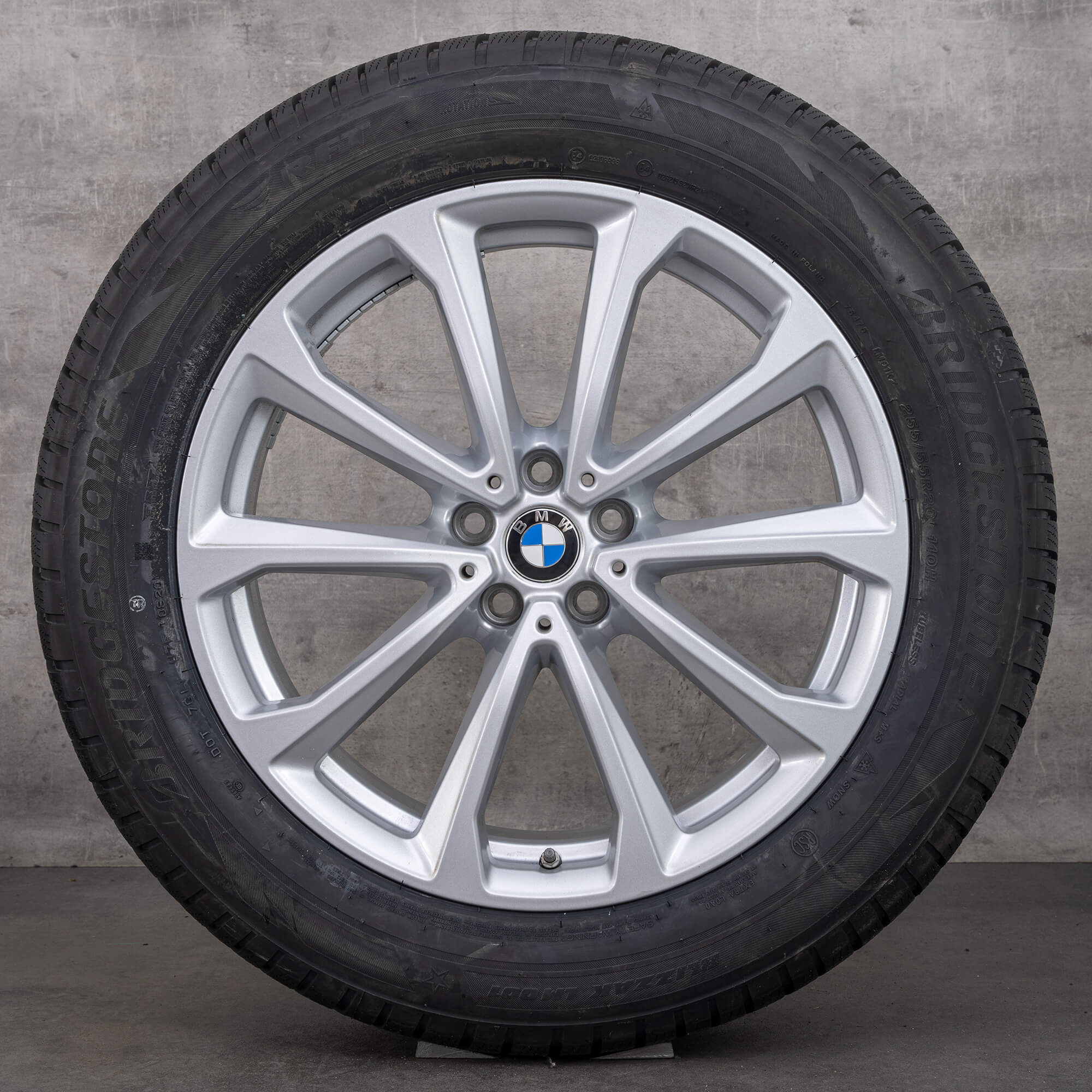 Jantes BMW 20 pouces X7 G07 jantes alloy style 750 pneus hiver roues 6880688