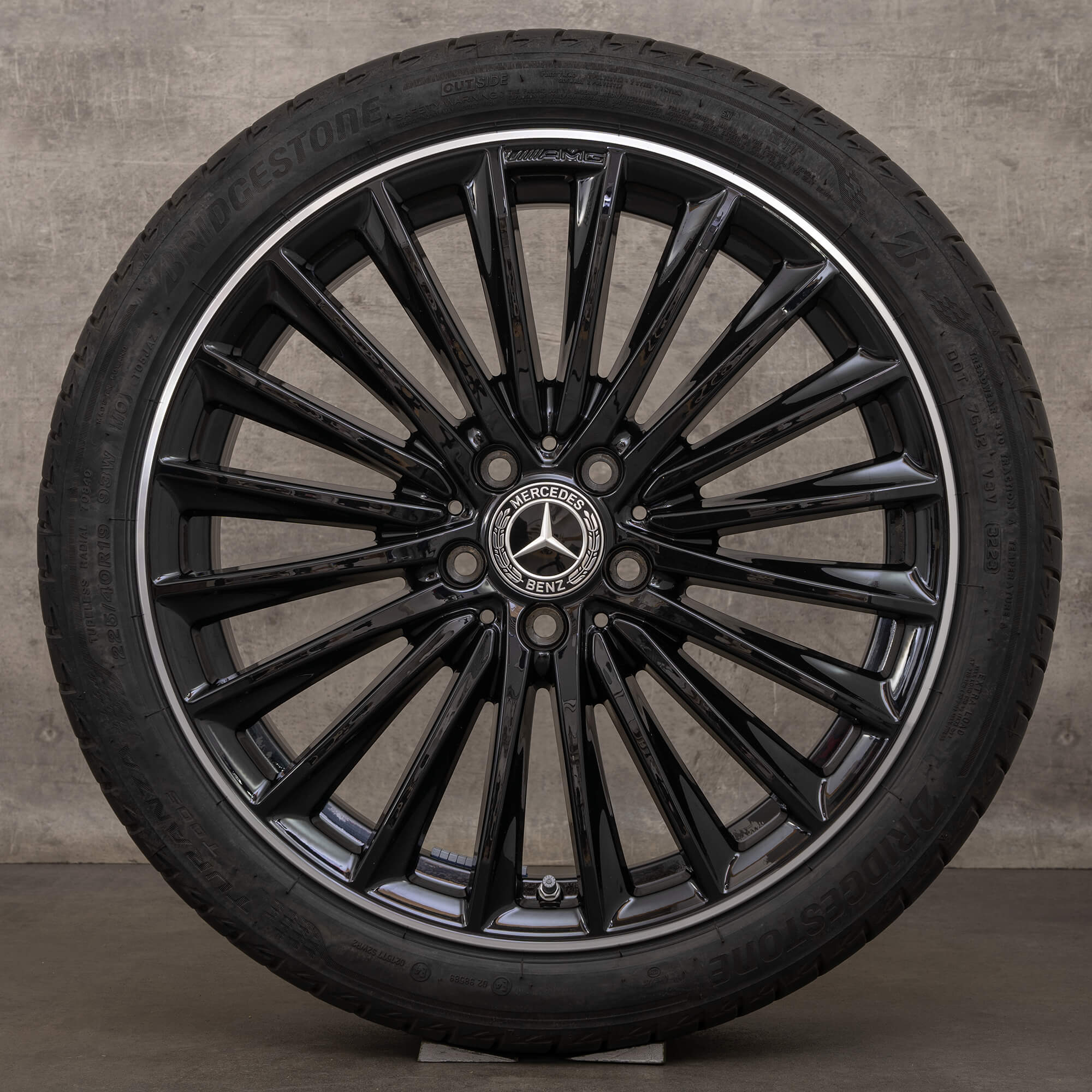 Originale AMG Mercedes AB Klasse W177 W247 CLA X118 19 tommer sommerdæk fælge