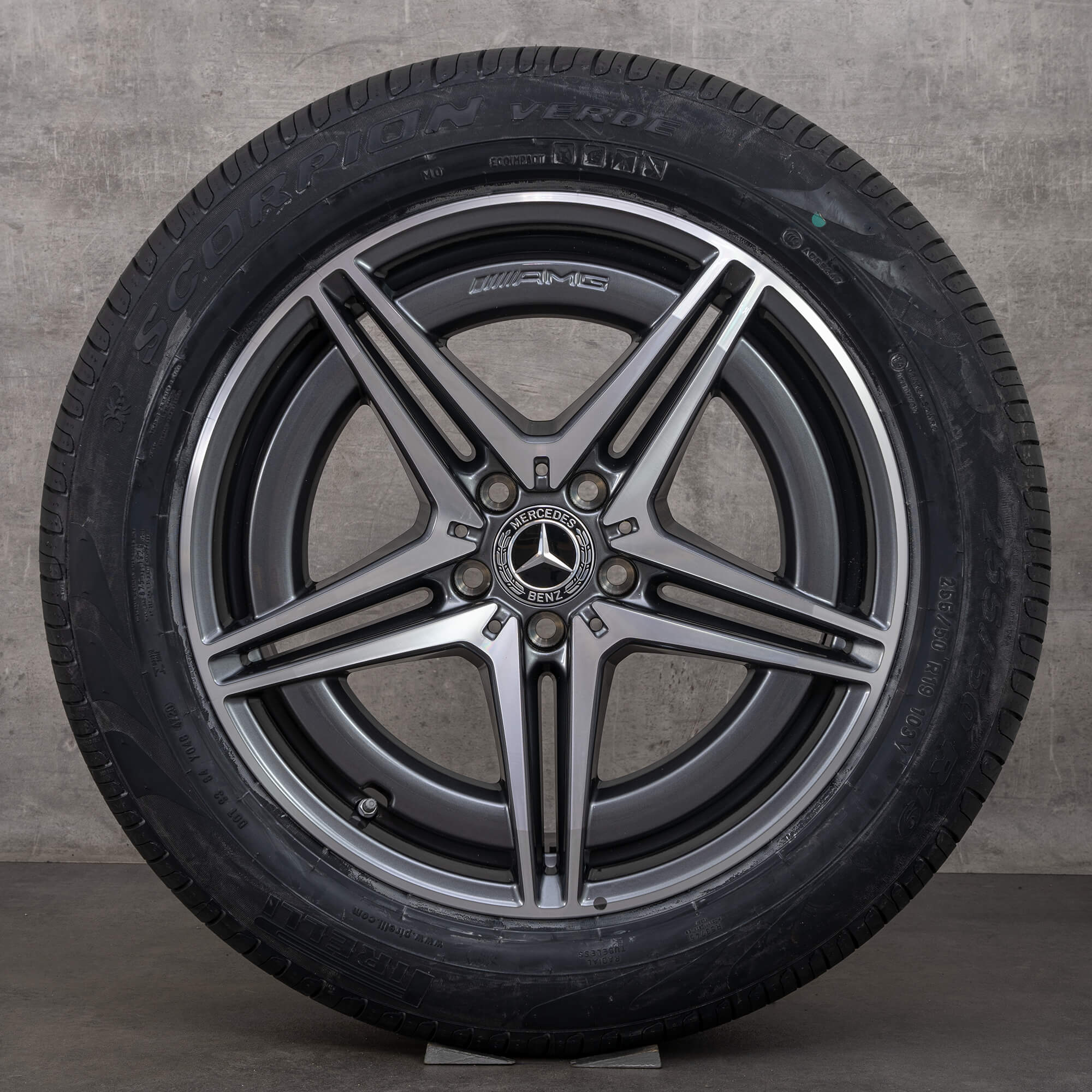 AMG 19 inch Mercedes rims EQC N293 summer tires A2934011400 A2934010700 NEW