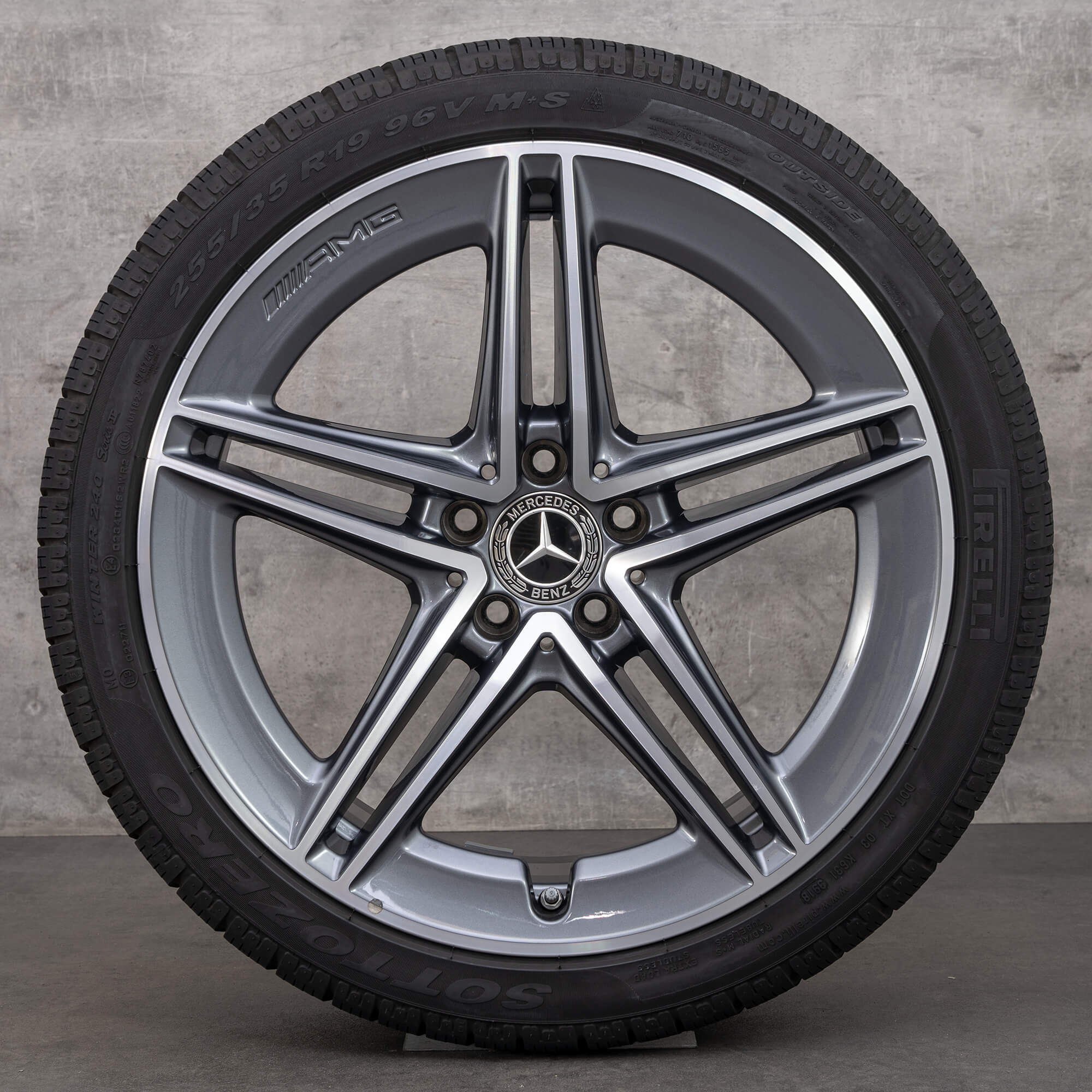 AMG 19 inch rims Mercedes Benz C63 C63S C205 A205 OEM winter wheels