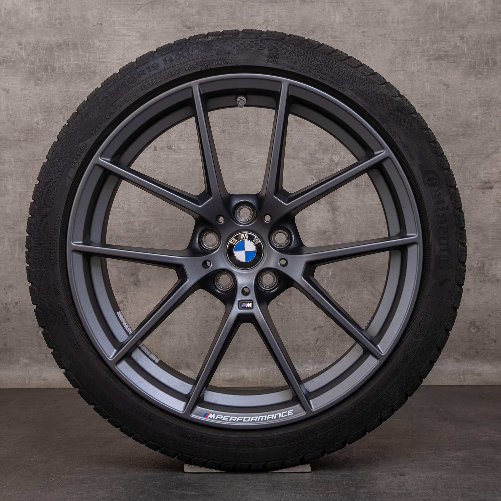 Original BMW 2er 3er 4er Felgen 19 Zoll G20 G21 G22 G23 G42 Coupe Sommerräder Styling 898 M 6895390 6895391 orbit grey matt