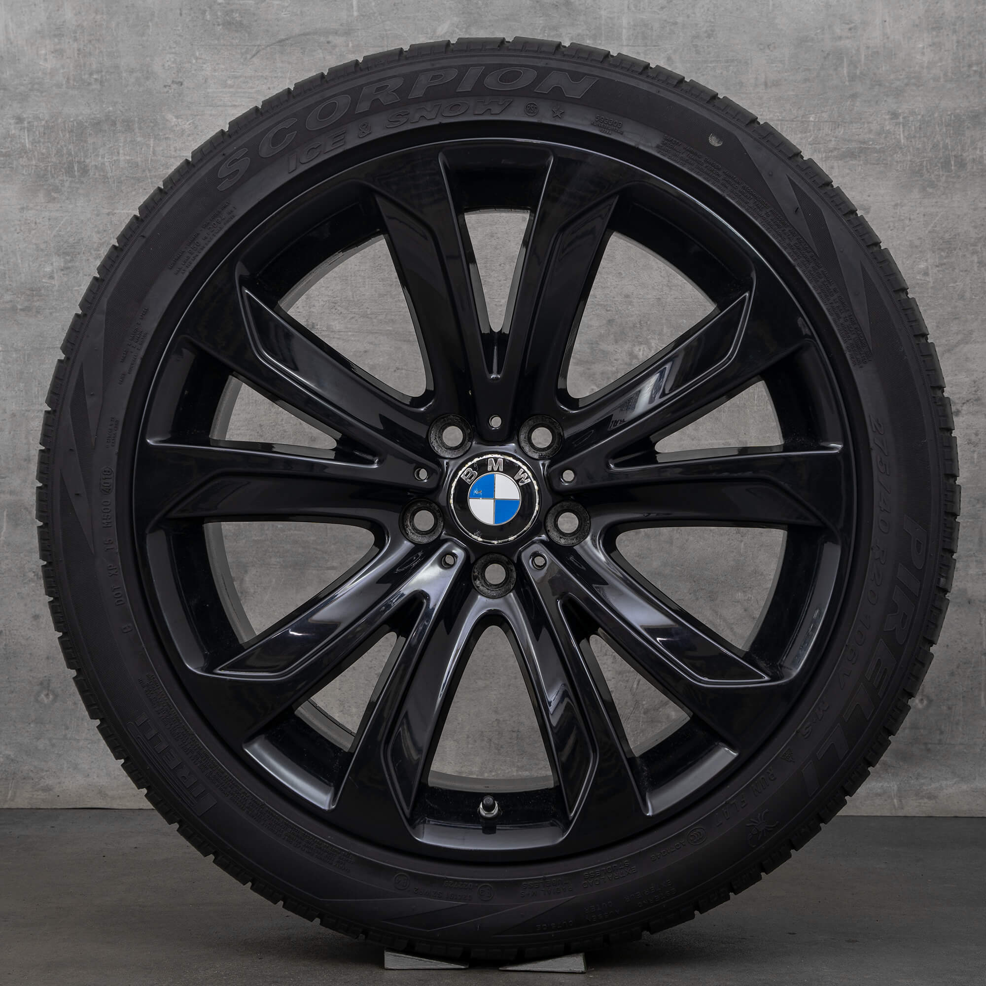 BMW X5 F15 E70 X6 F16 OEM winter wheels 20 inch rims 6 mm