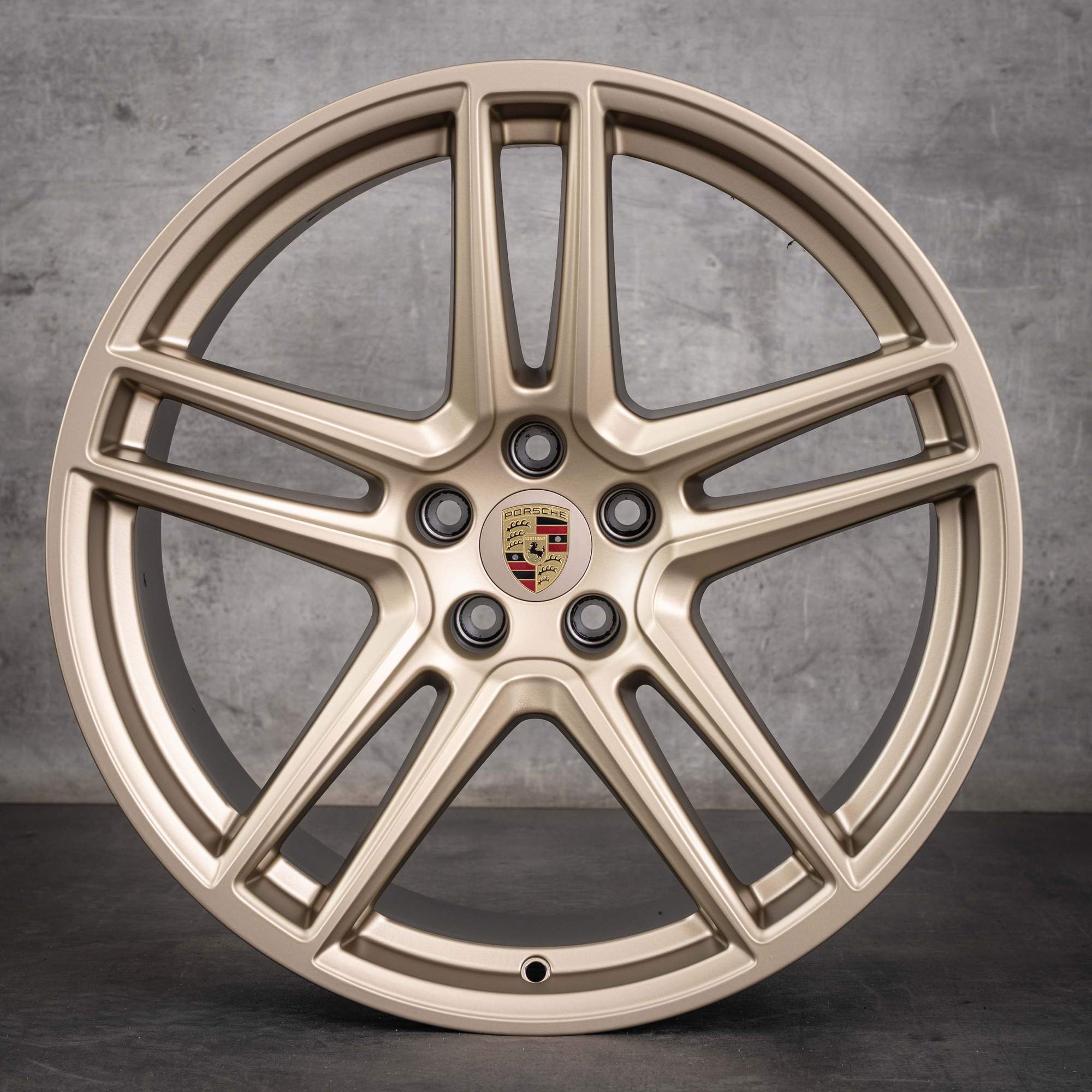Alkuperäiset Porsche Macan-vanteet 20 tuuman II & III 95B601025DG 95B601025DH neodyme matt