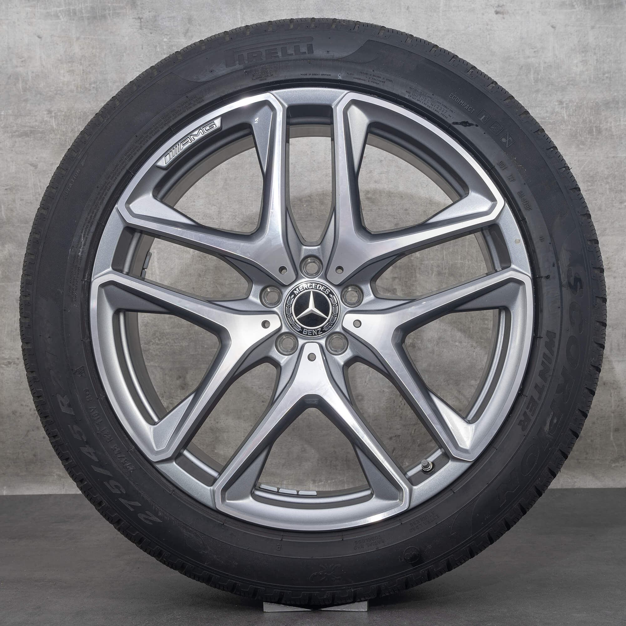 Originale AMG Mercedes Benz GLE 53 63 21 tommer vinterdæk