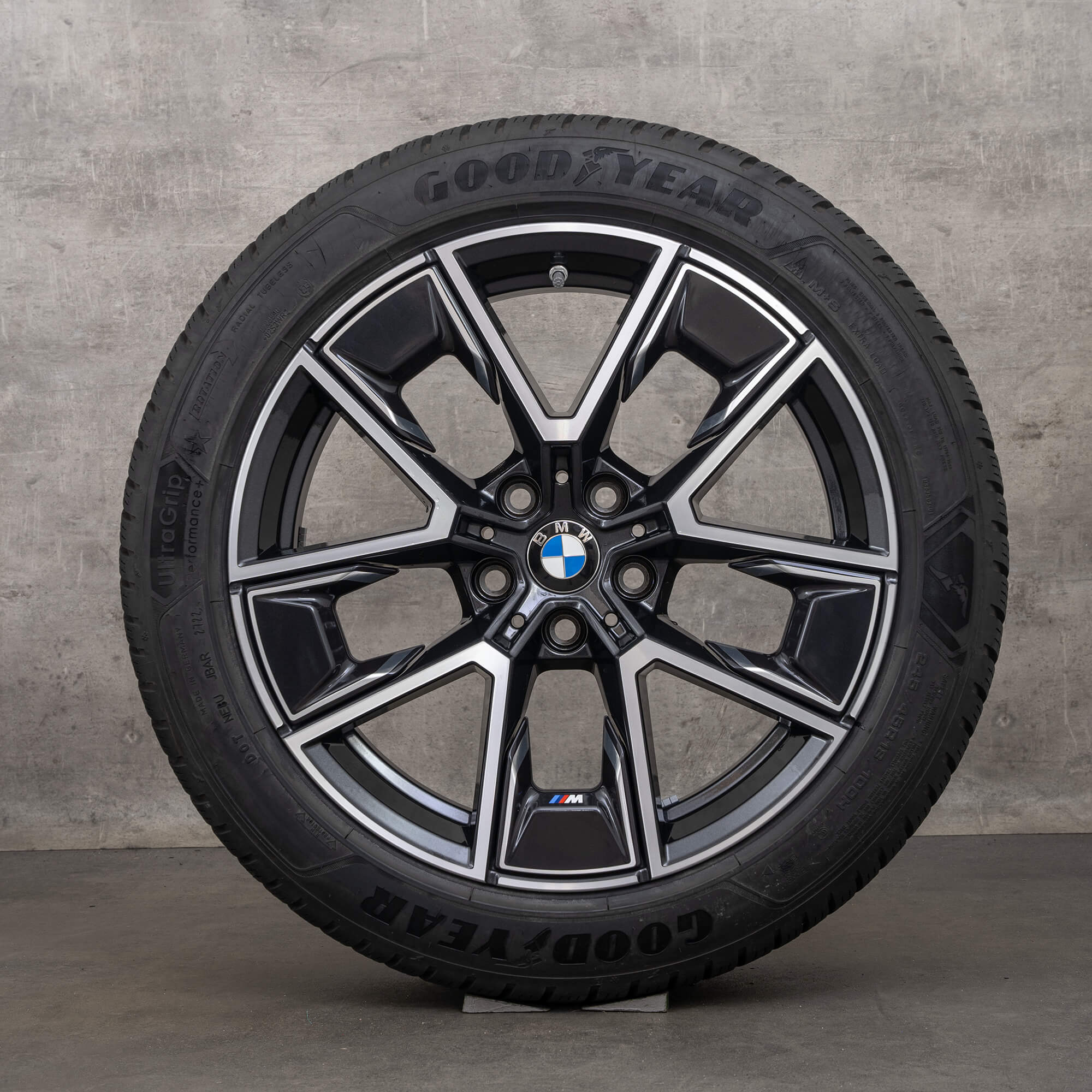 OEM BMW 4 Series i4 G26 Gran Coupe 18 inch winter tires 858 rims 8747286