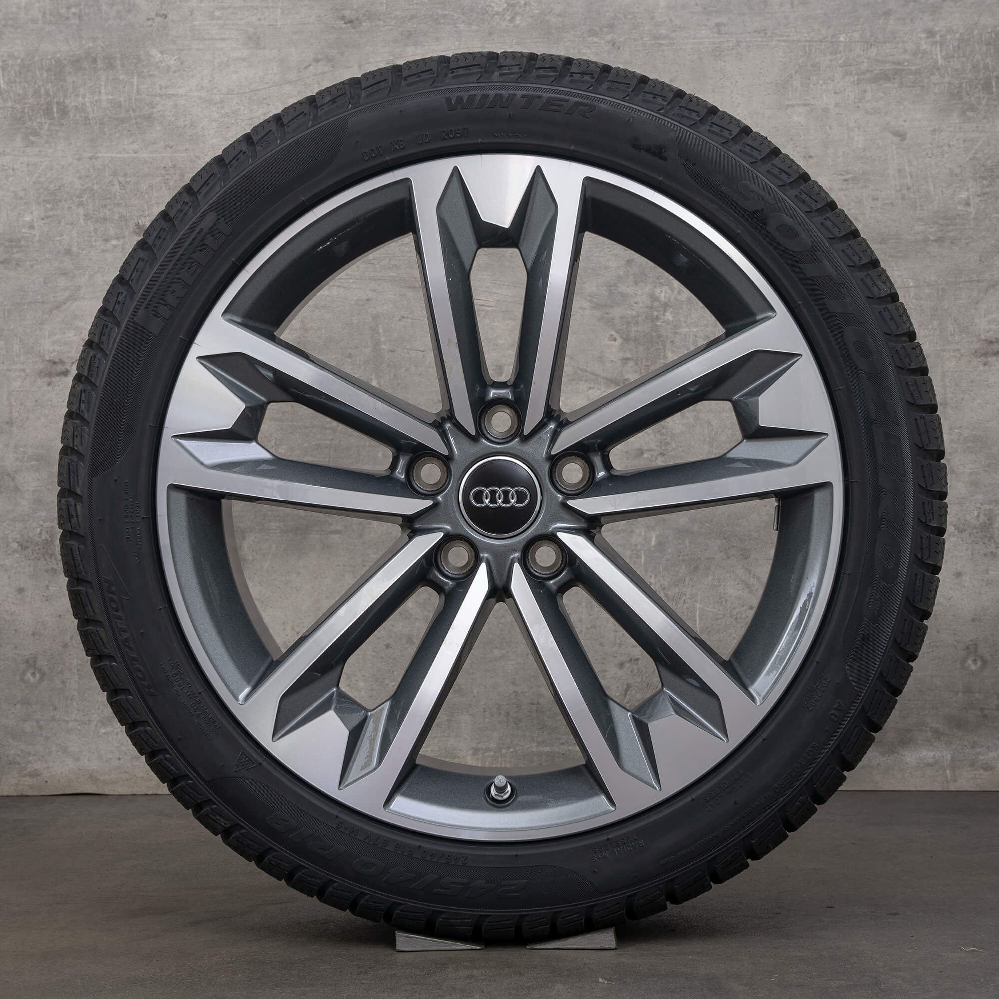 Audi A4 B9 Allroad Alufelgen Winterreifen Winterräder 18 Zoll Felgen 8W9601025C