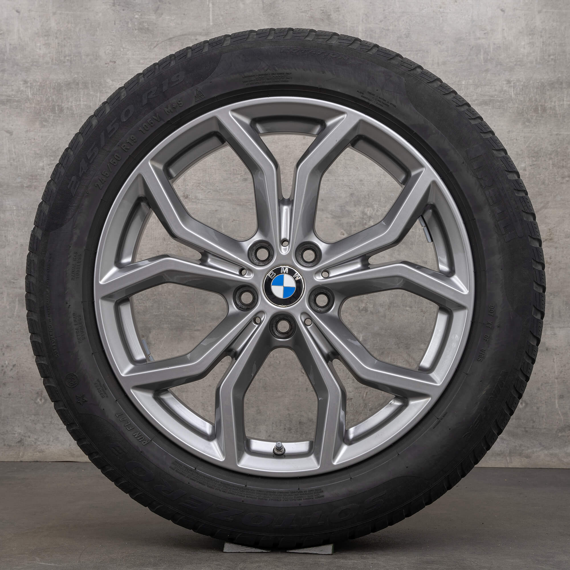 BMW X3 G01 X04 G02 winter wheels 19 inch rims tires 6877328