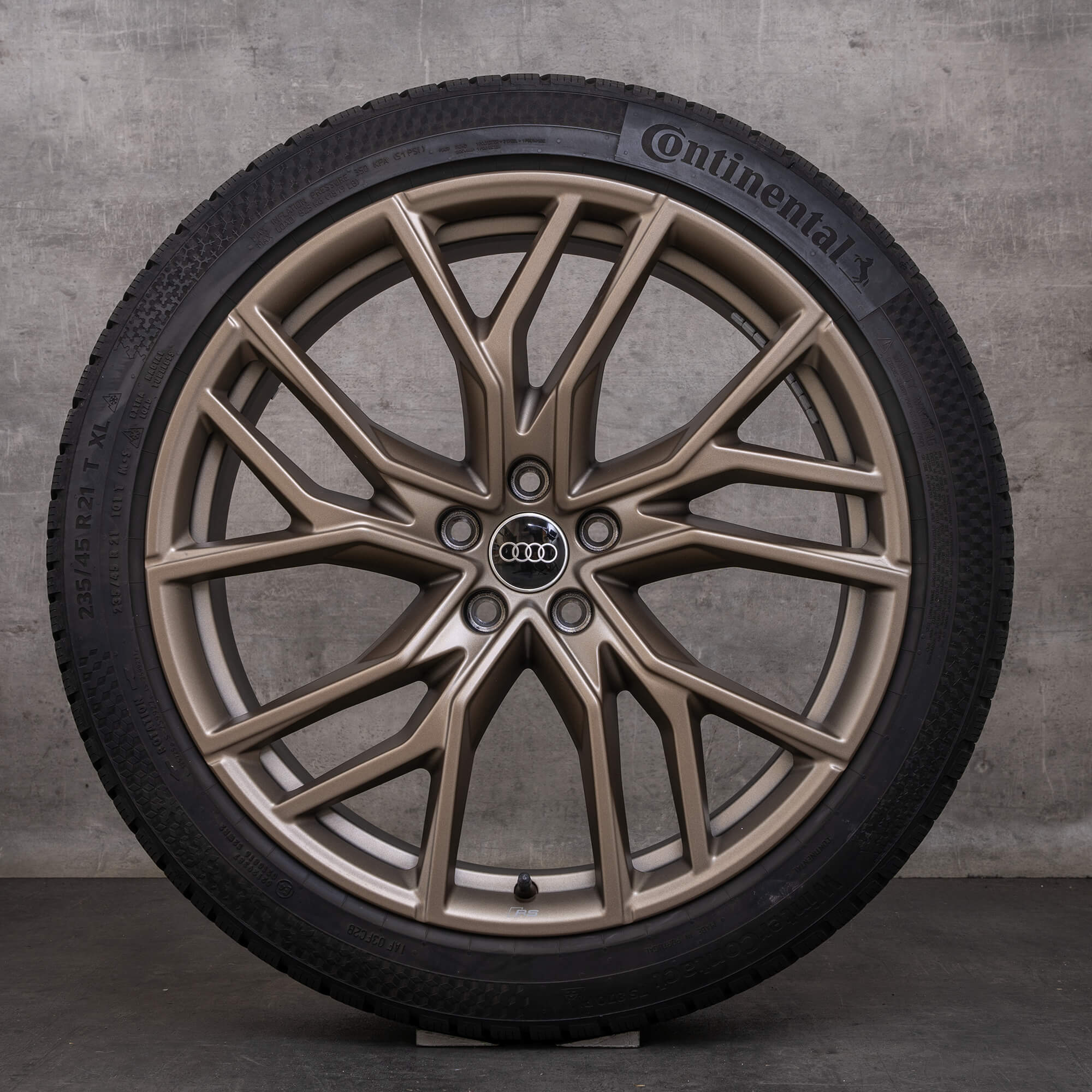 Alkuperäiset Aidot Audi Q4 e-tron & Sportback talvirenkaat 21 tuuman F4-vanteet 89A601025P 89A601025Q aurum