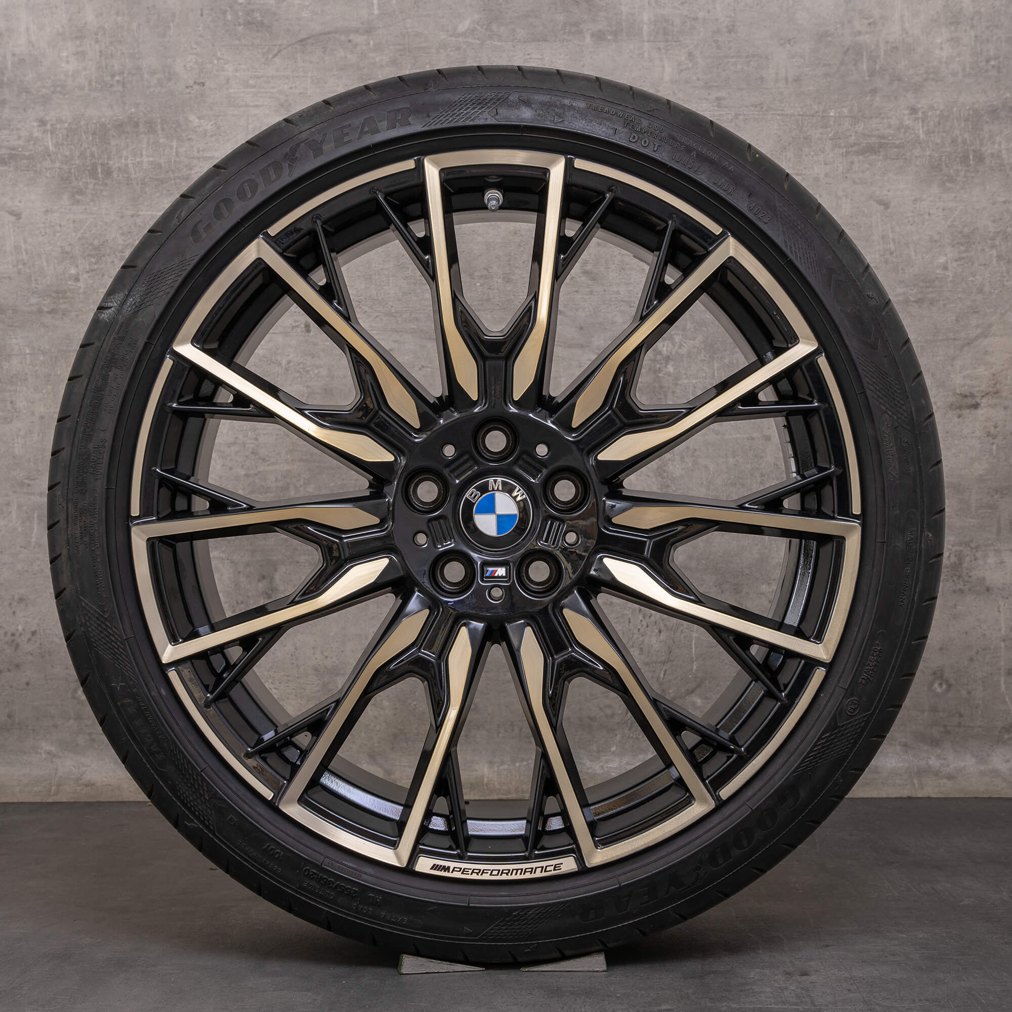 Original BMW 4er i4 Felgen 19 Zoll G26 Sommerräder Styling 868 M 6895933 6895934 schwarz glanzgedreht