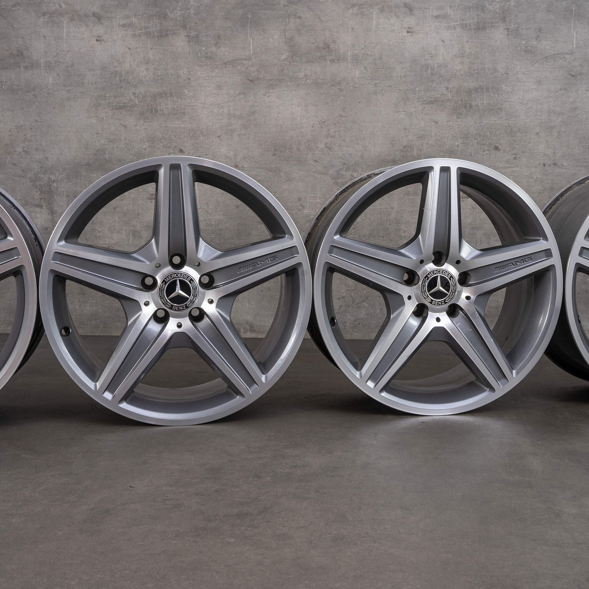 AMG Mercedes E-Klasse W211 Felgen A2114016402 18 Zoll 8,5 x 18 ET 38