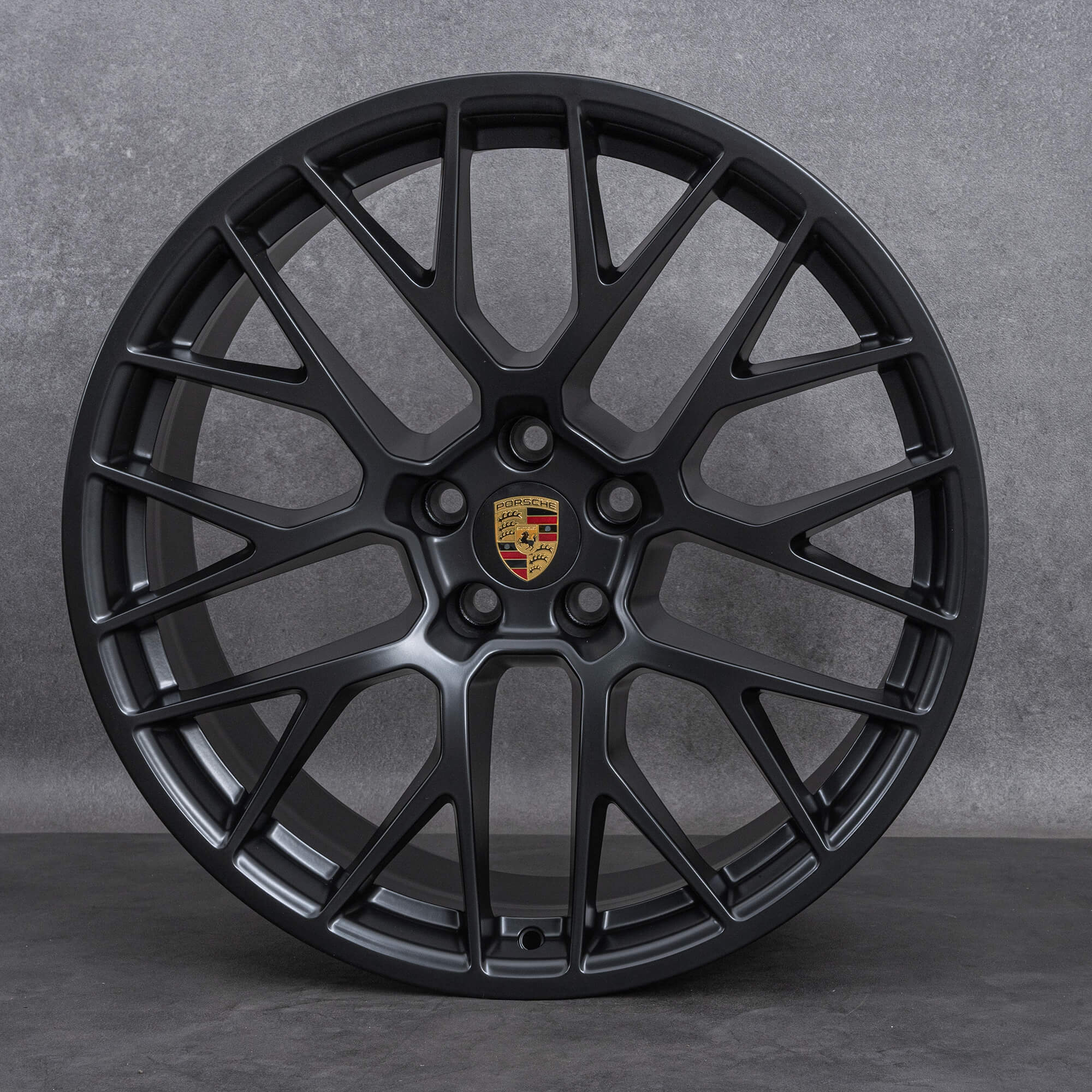 Llantas originales Porsche de 20 pulgadas Macan I II RS Spyder llantas aluminio negro mate