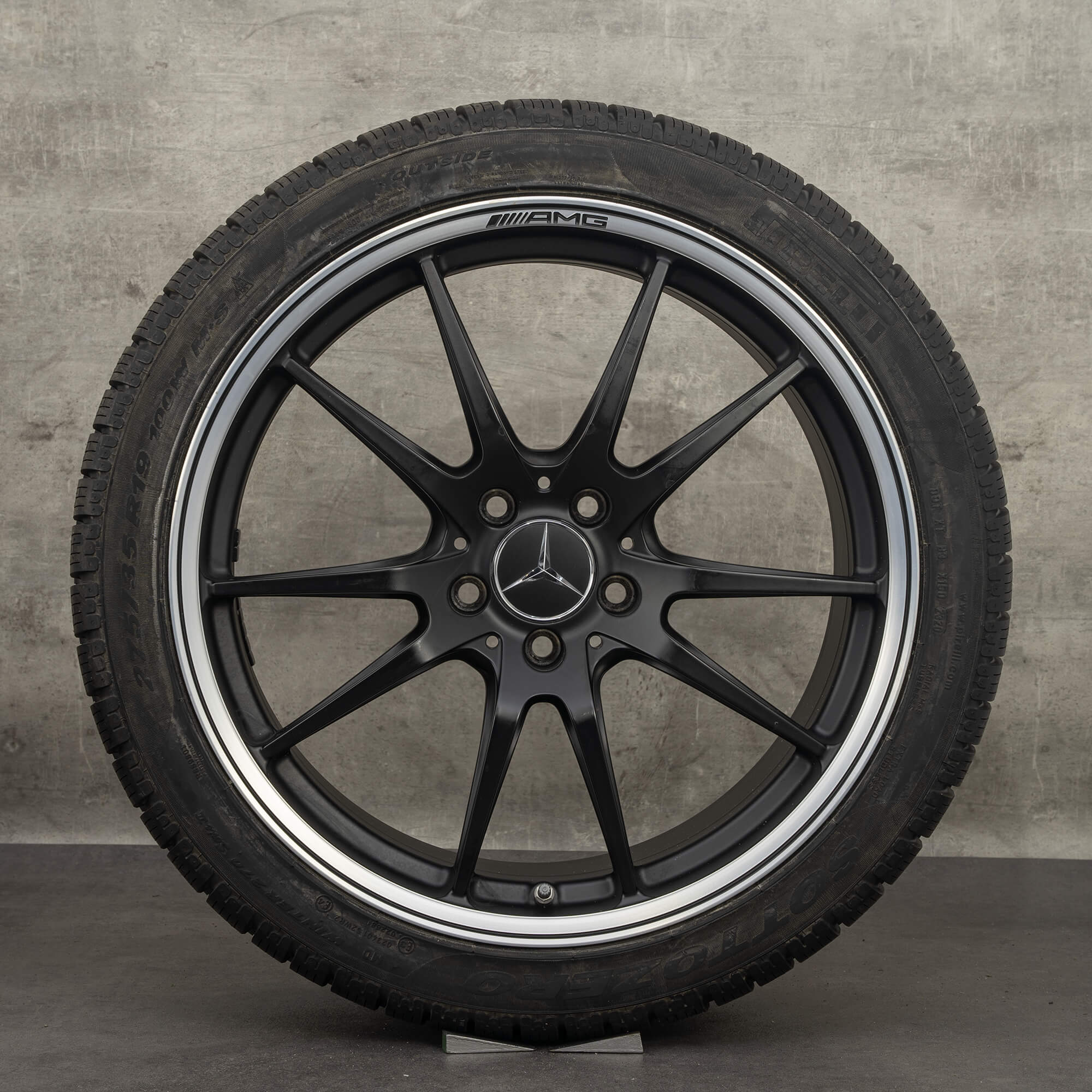 Mercedes Benz 19 20 inch rims AMG GT R R190 W190 winter tires wheels