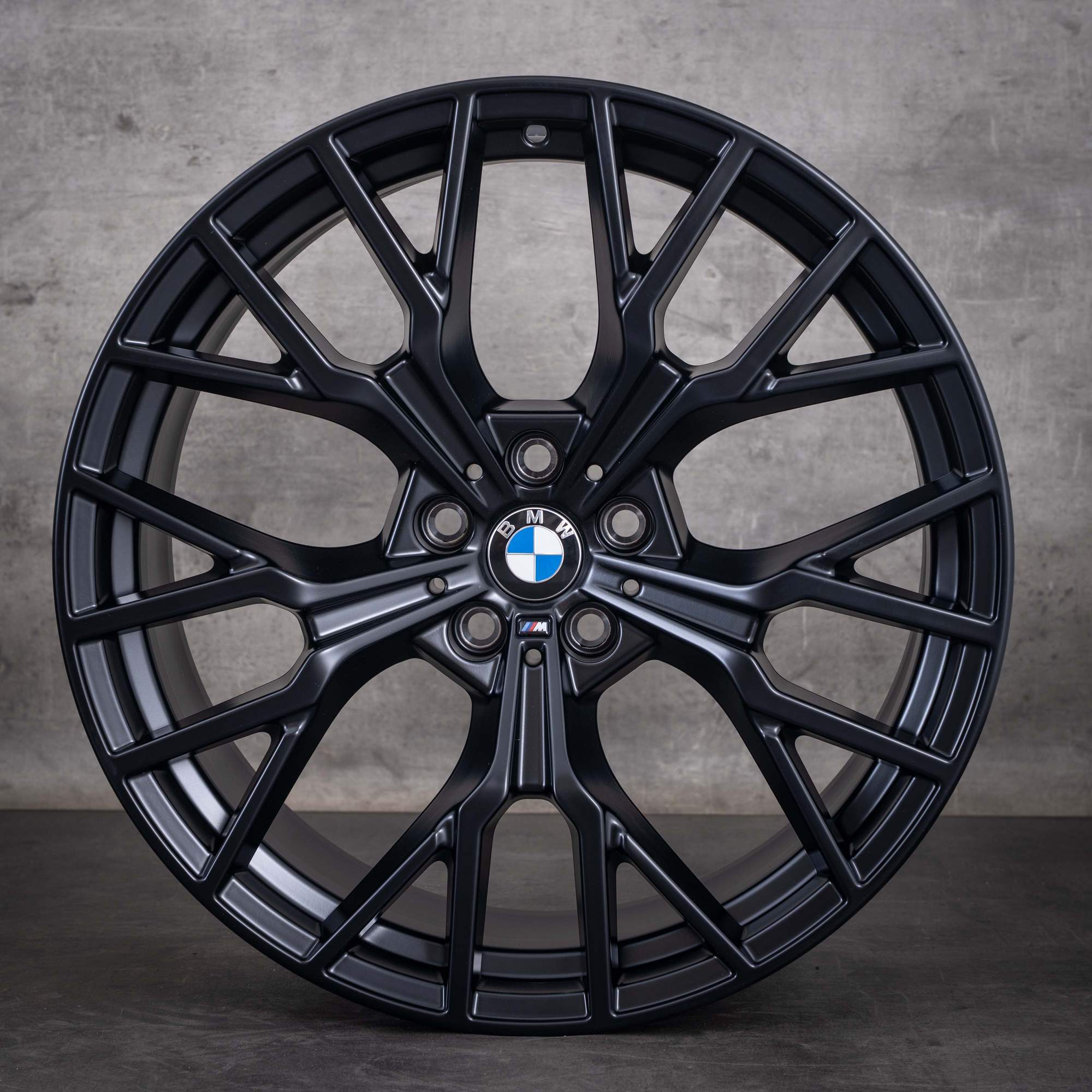 OEM BMW 7 Series i7 X3 20inch G70 G45 rims 911 M Styling 5A19DF8 5A19DF9 Jet Black Matte NEW