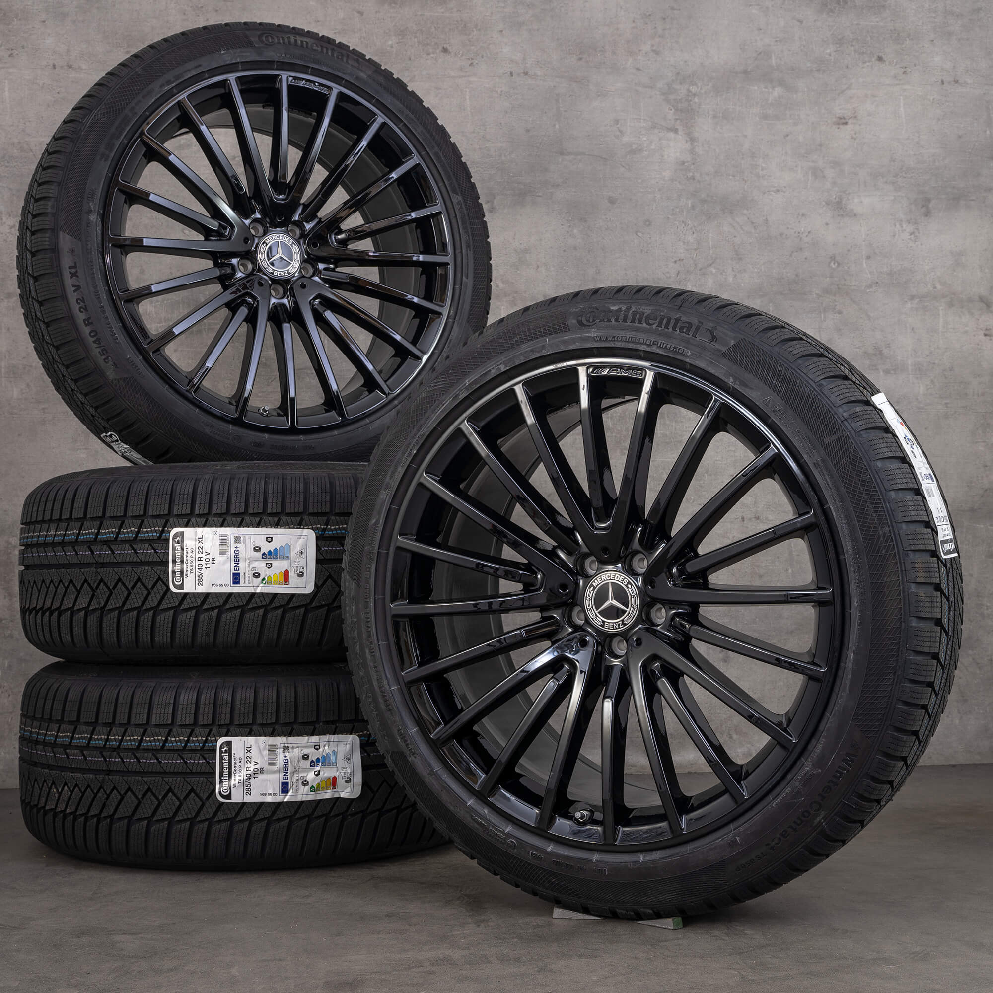 AMG 22 inch rims Mercedes GLS 63 winter tires wheels A1664013300 NEW