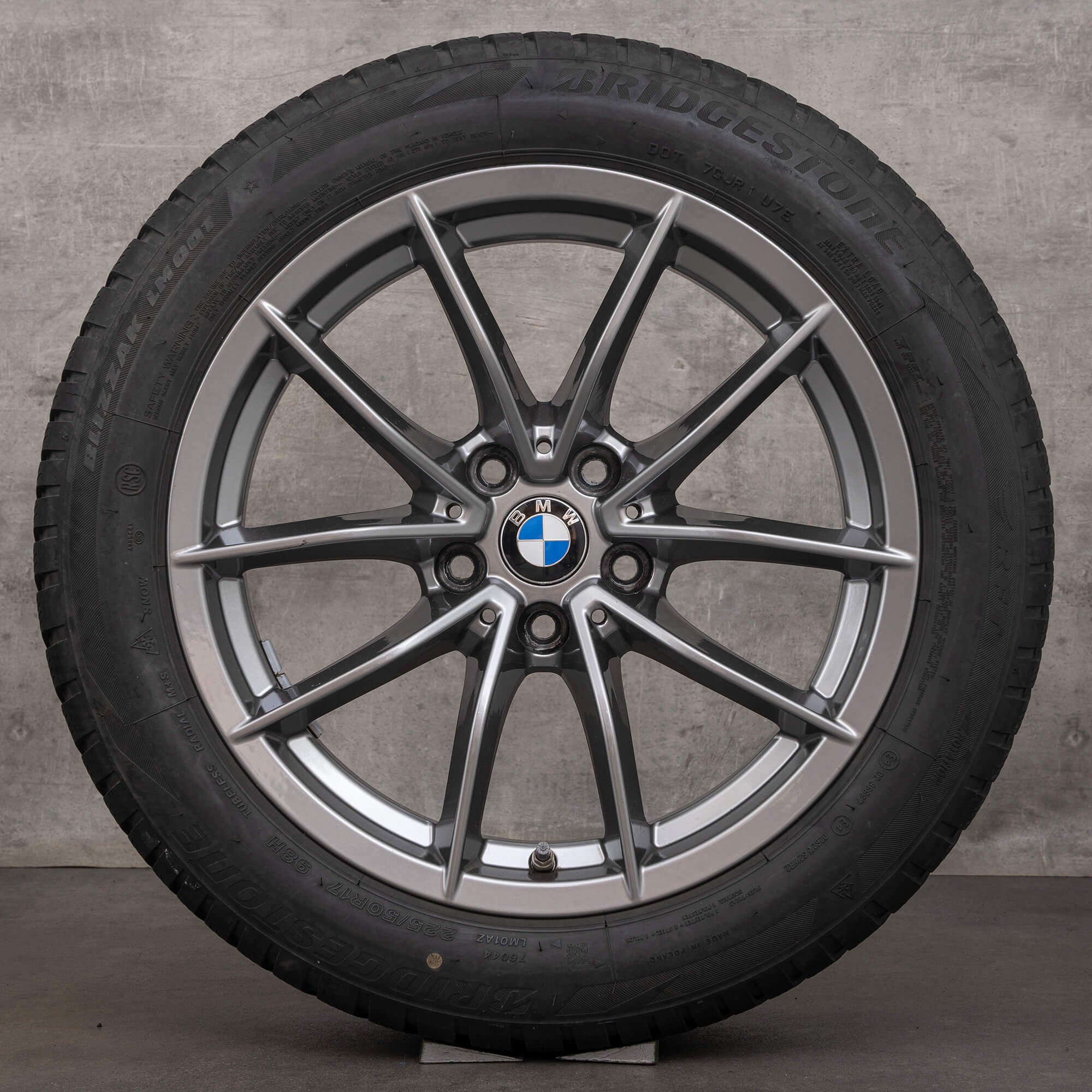 BMW Z4 G29 winter wheels 17 inch rims styling 768 tires 6886152 6886153