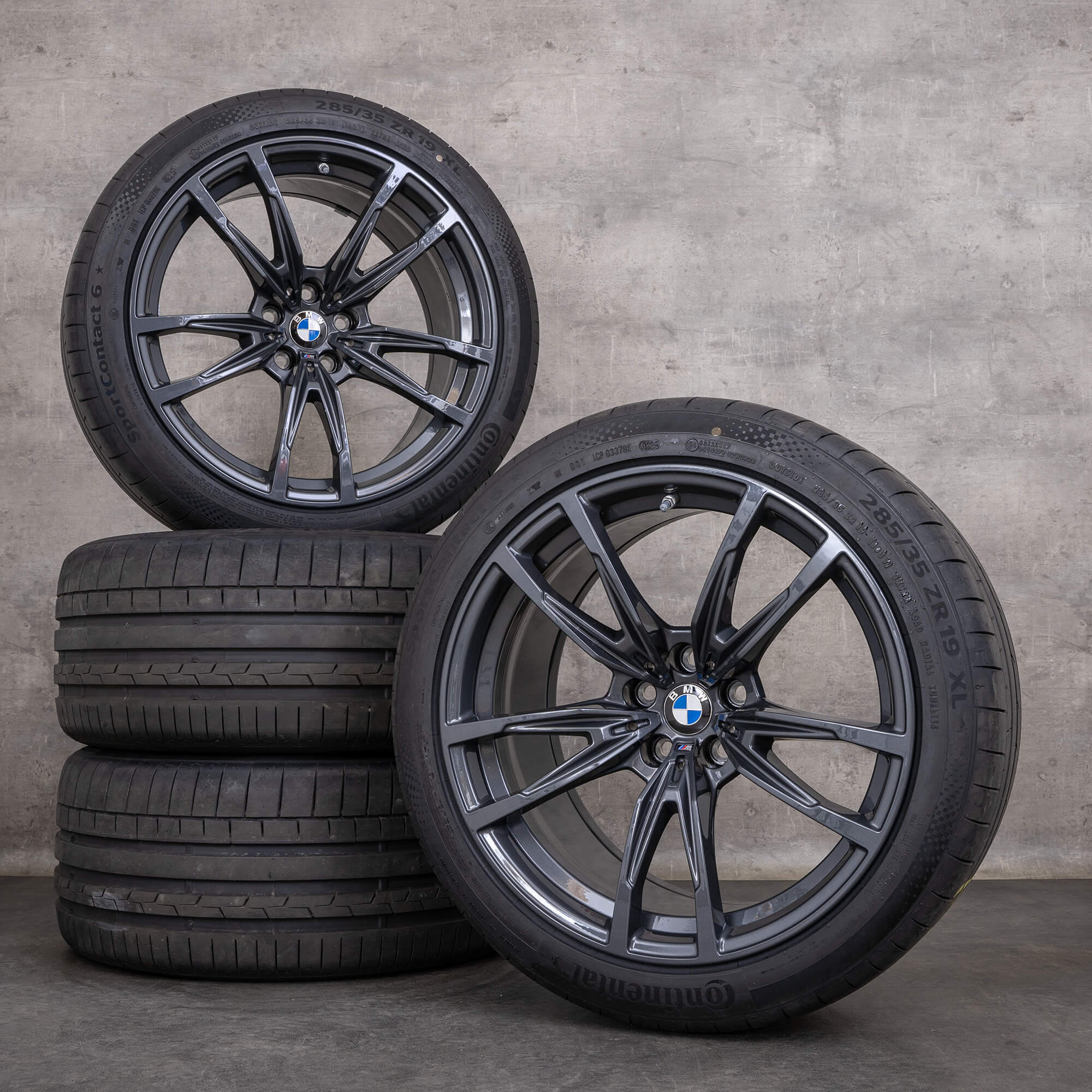 OEM BMW M3 M4 Rims 18 19 inch G80 G82 G83 Summer wheels 824 M 8093830 ...