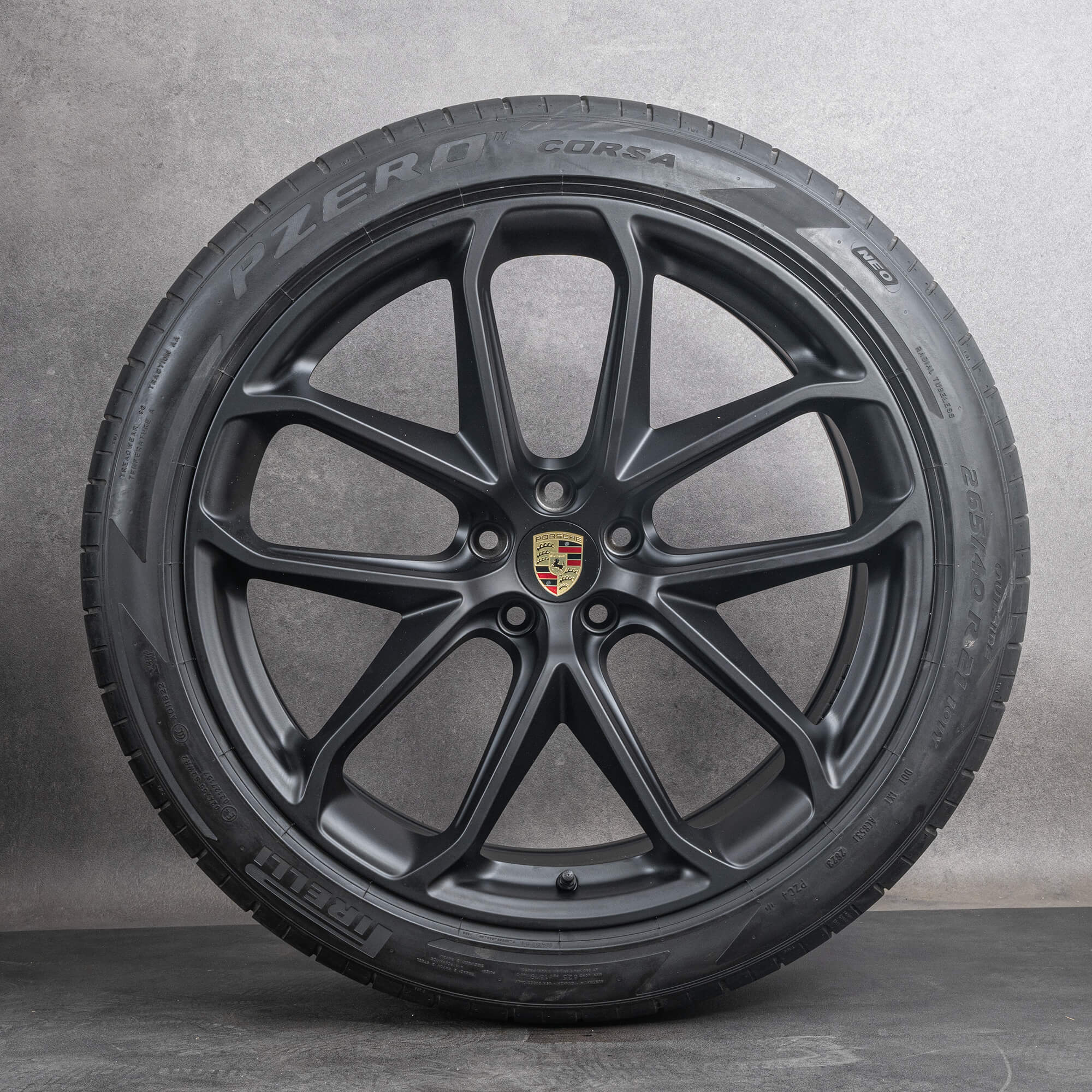 Oryginalne felgi Porsche 21 cali Macan III GT Design koła letnie 95B044668N JE1