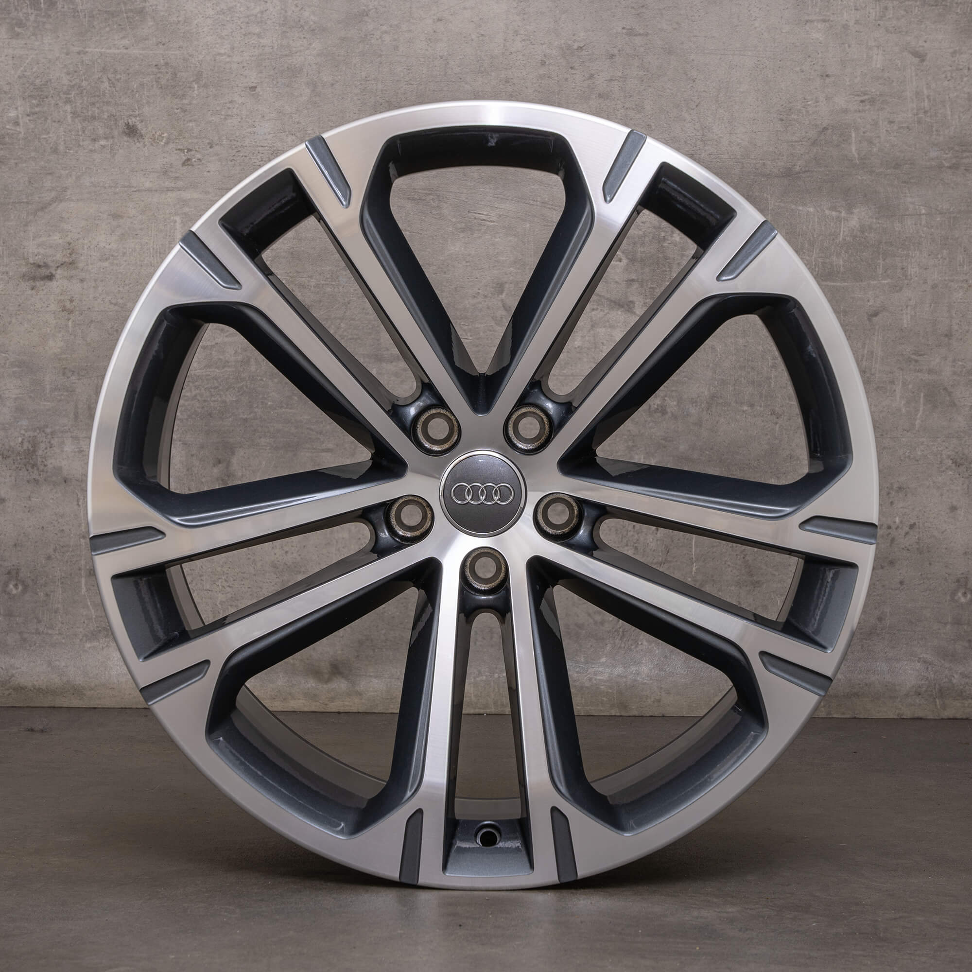 Jantes d'origine Audi Q7 SQ7 4M 4M0601025EA anthracite brillant