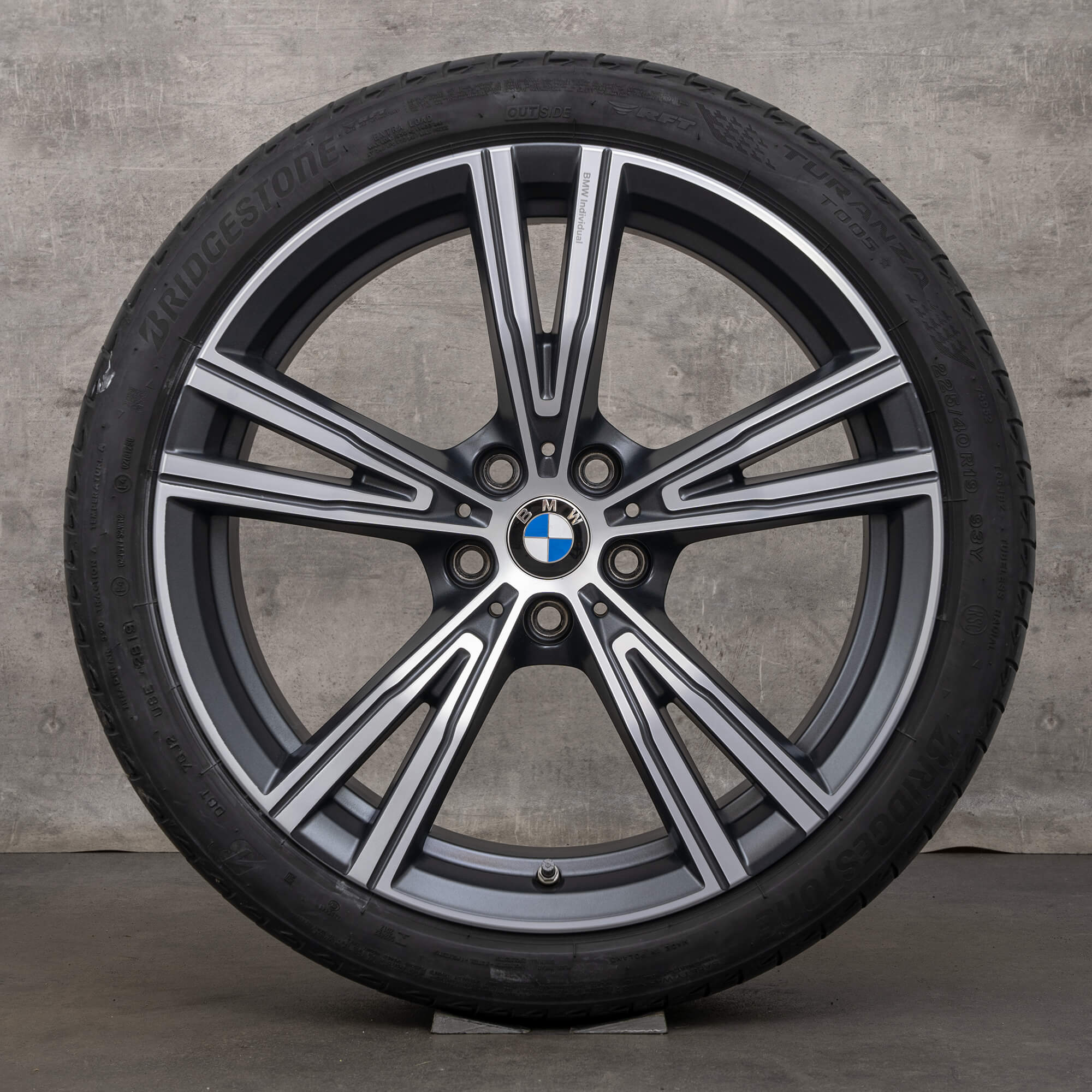 BMW Serie 2 G42 3 G20 G21 4 G22 G23 G26 Llantas de verano 19 pulgadas Neumáticos