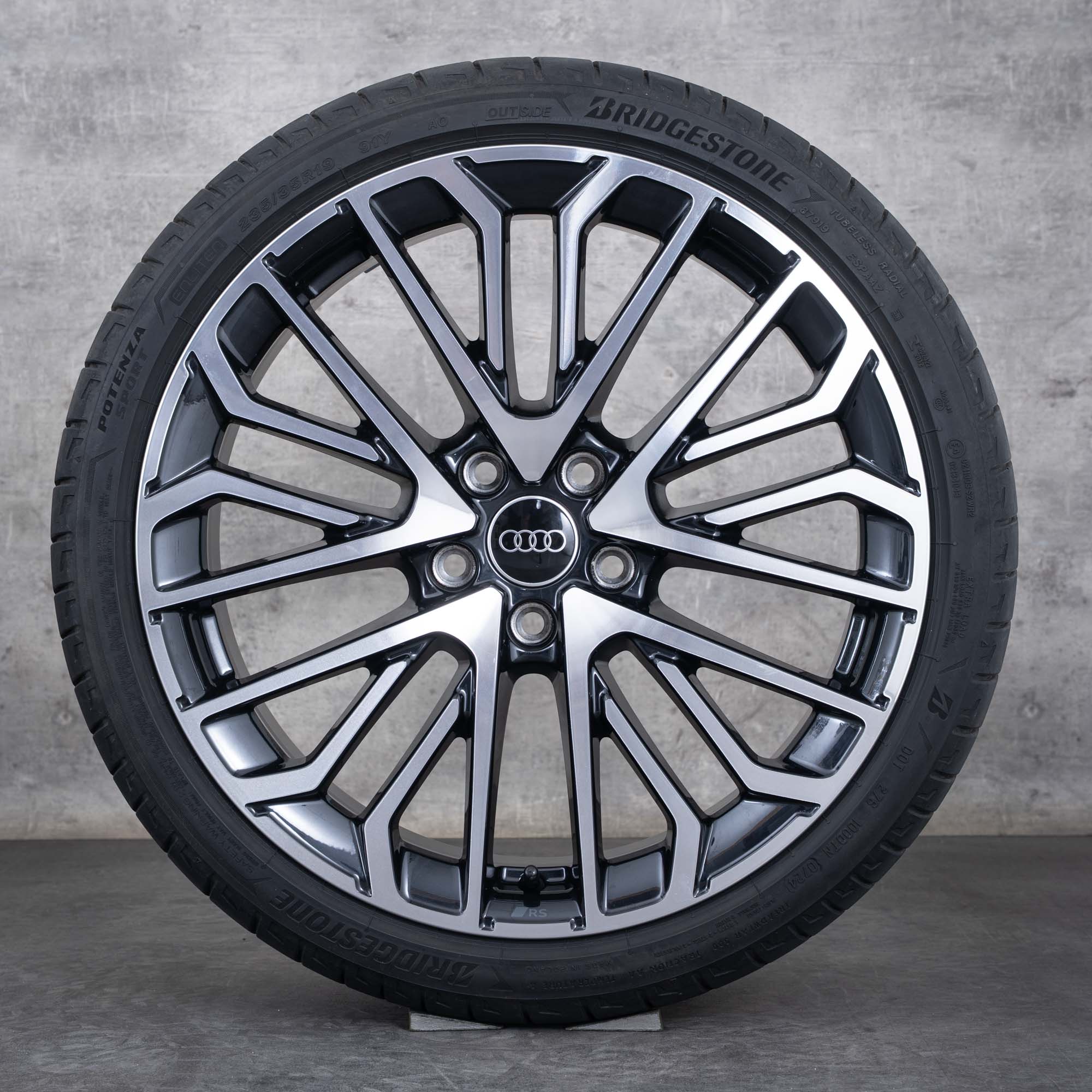 Oryginał Audi A3 S3 felgi 19 cali 8Y koła letnie 8Y0601025CN granit polerowane