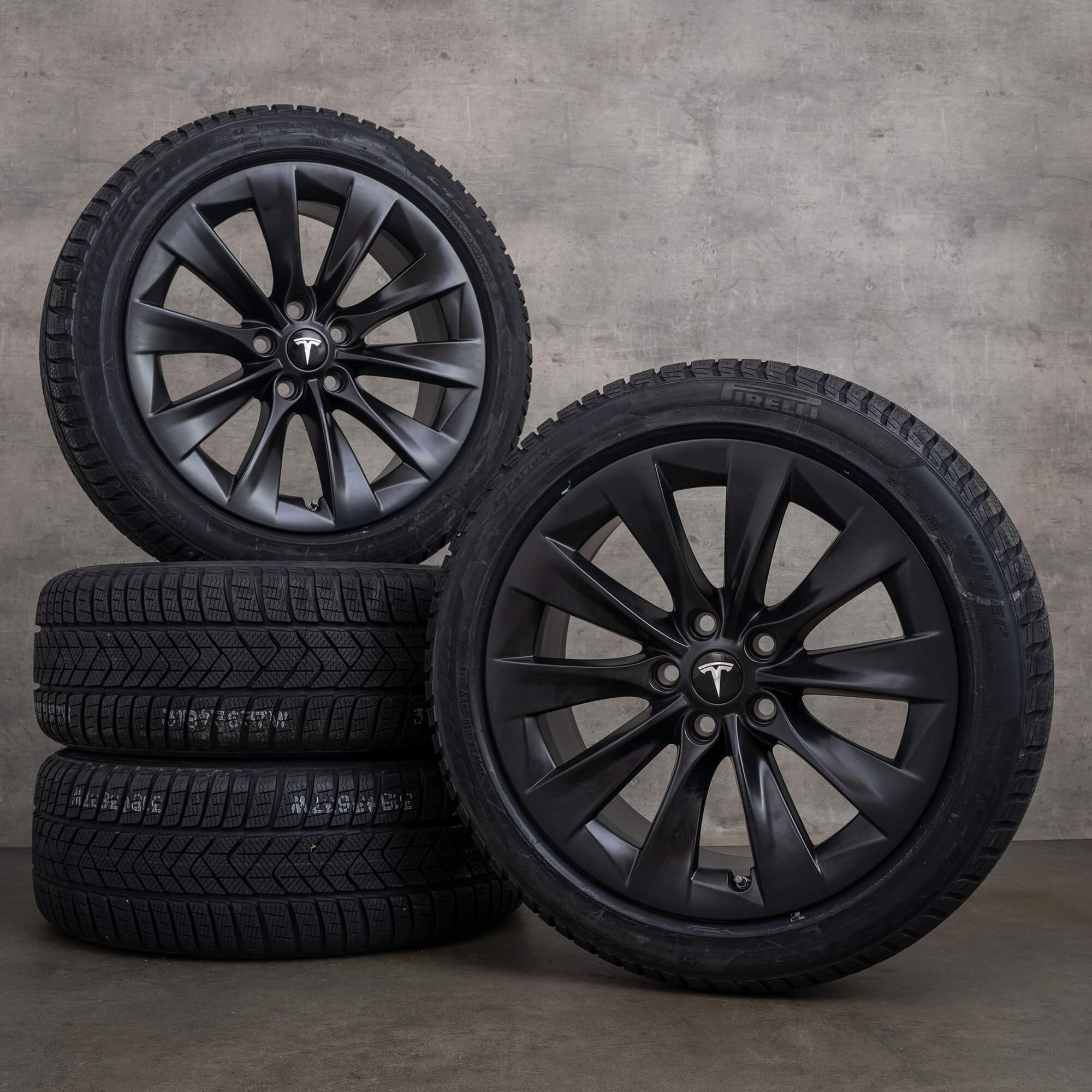 Tesla Model S 19 Zoll Felgen Alufelgen Winterreifen Winterräder  