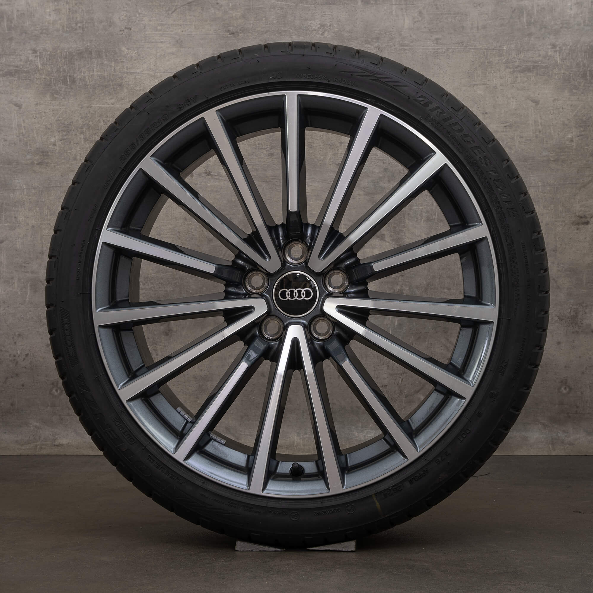 OEM Audi A5 S5 rims 19 inch 8W B9 F5 summer wheels 8W0601025AN