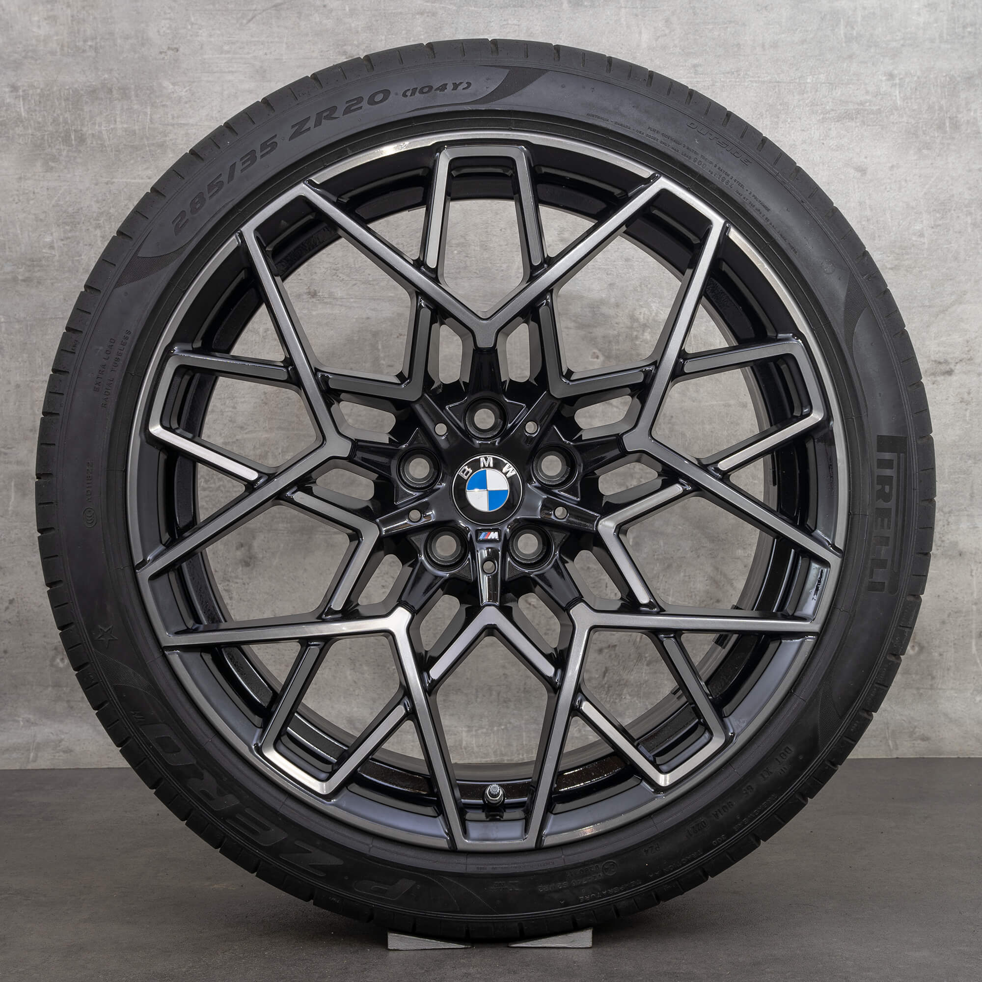 BMW 20 tommer M8 fælge F91 F92 F93 M813 alu sommerhjul sommerdæk