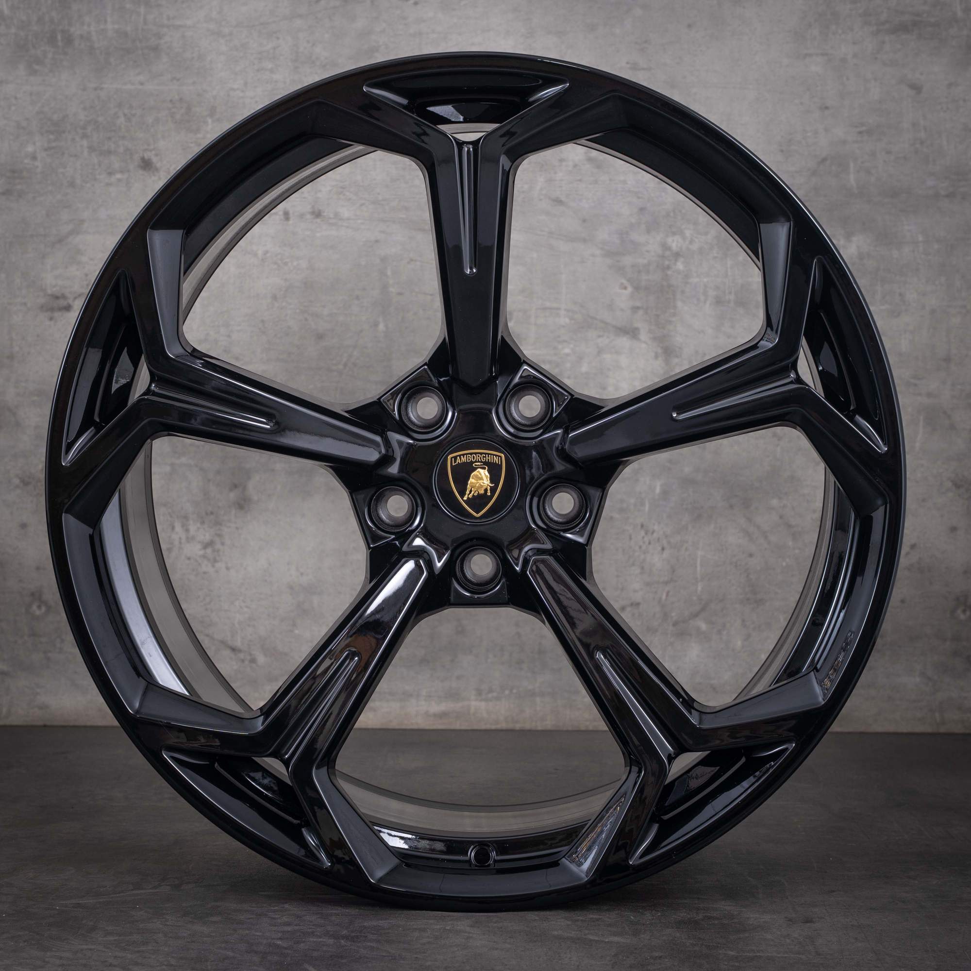 OEM Lamborghini Urus 22inch rims 4ML601025M 4ML601025N Gloss Black