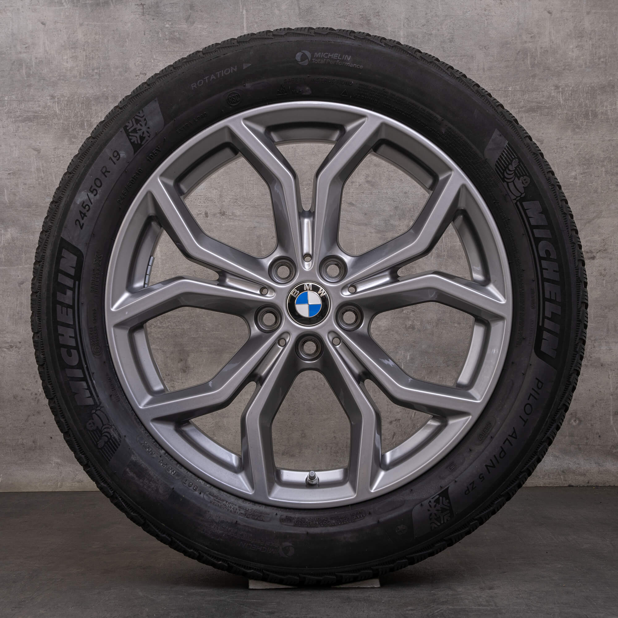OEM BMW X3 X4 snow tire packages 19 inch G01 G02 rims styling 694 ...