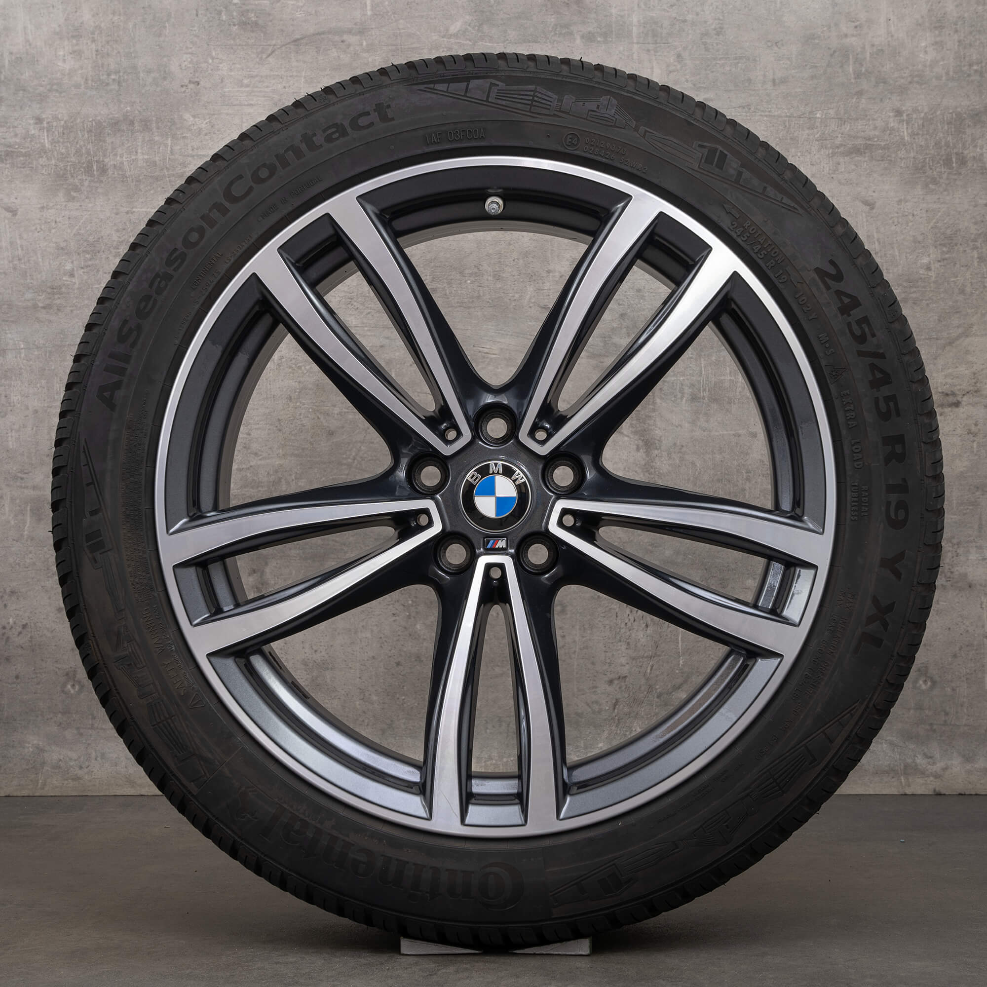 BMW 6er GT G32 7er G11 G12 19 Zoll Ganzjahresreifen Felgen Allwetterreifen 647 M