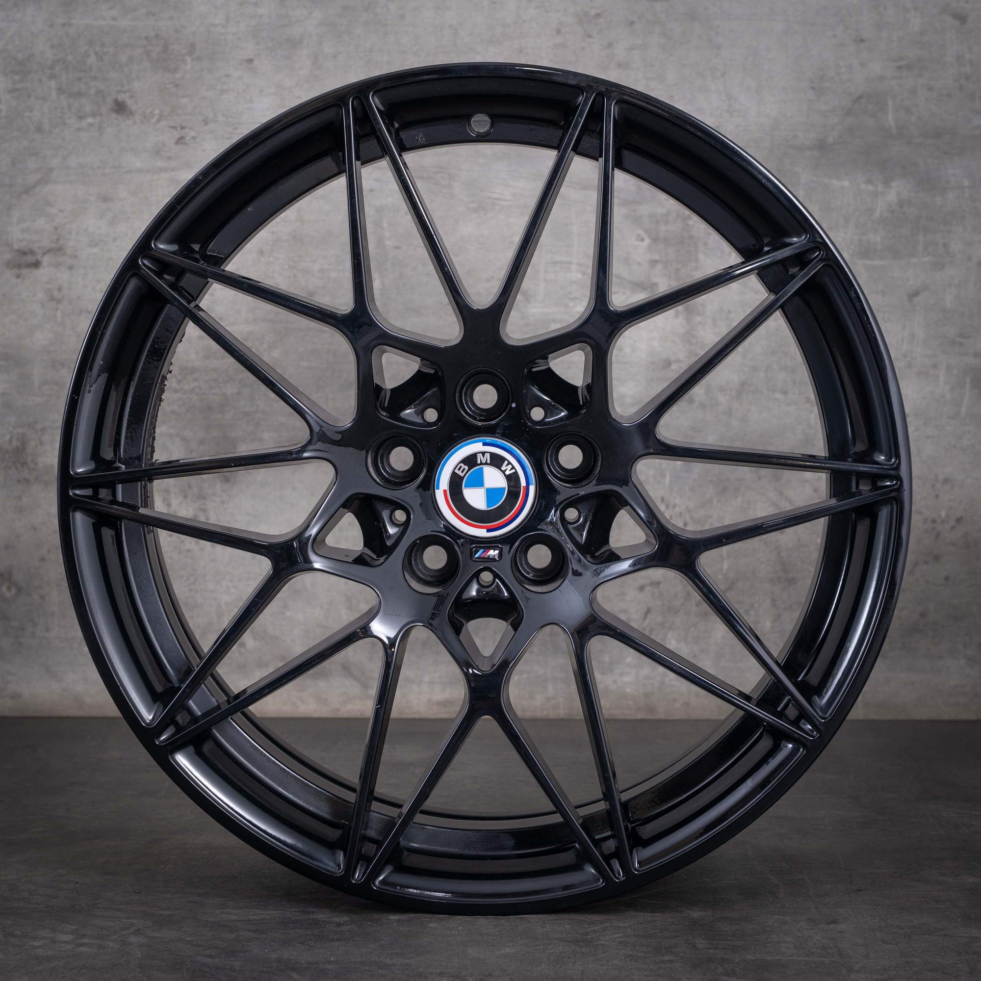 Original BMW M3 M4 Felgen 20 Zoll F80 F82 F83 Styling 666 M 8090192 8090193 schwarz glanzgedreht
