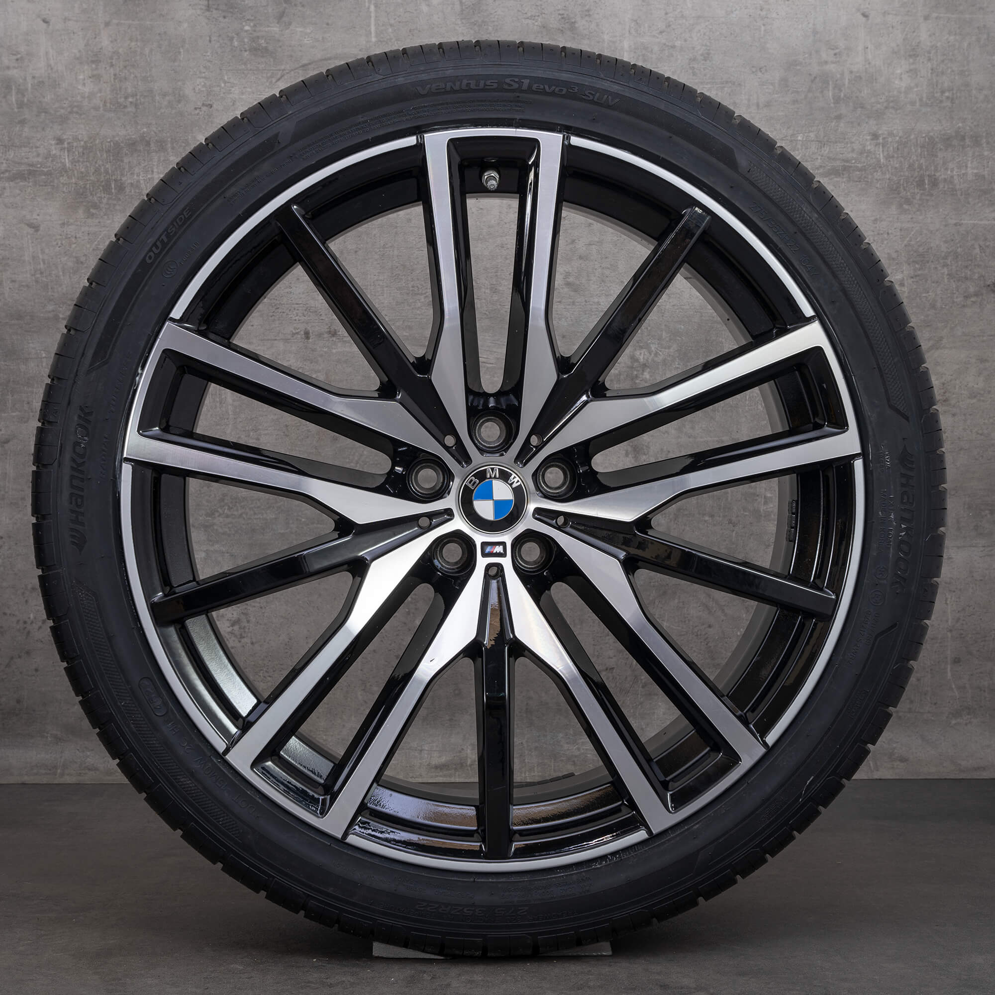 BMW 22 Zoll Felgen X5 G05 X6 G06 M742 Sommerreifen Sommerräder 