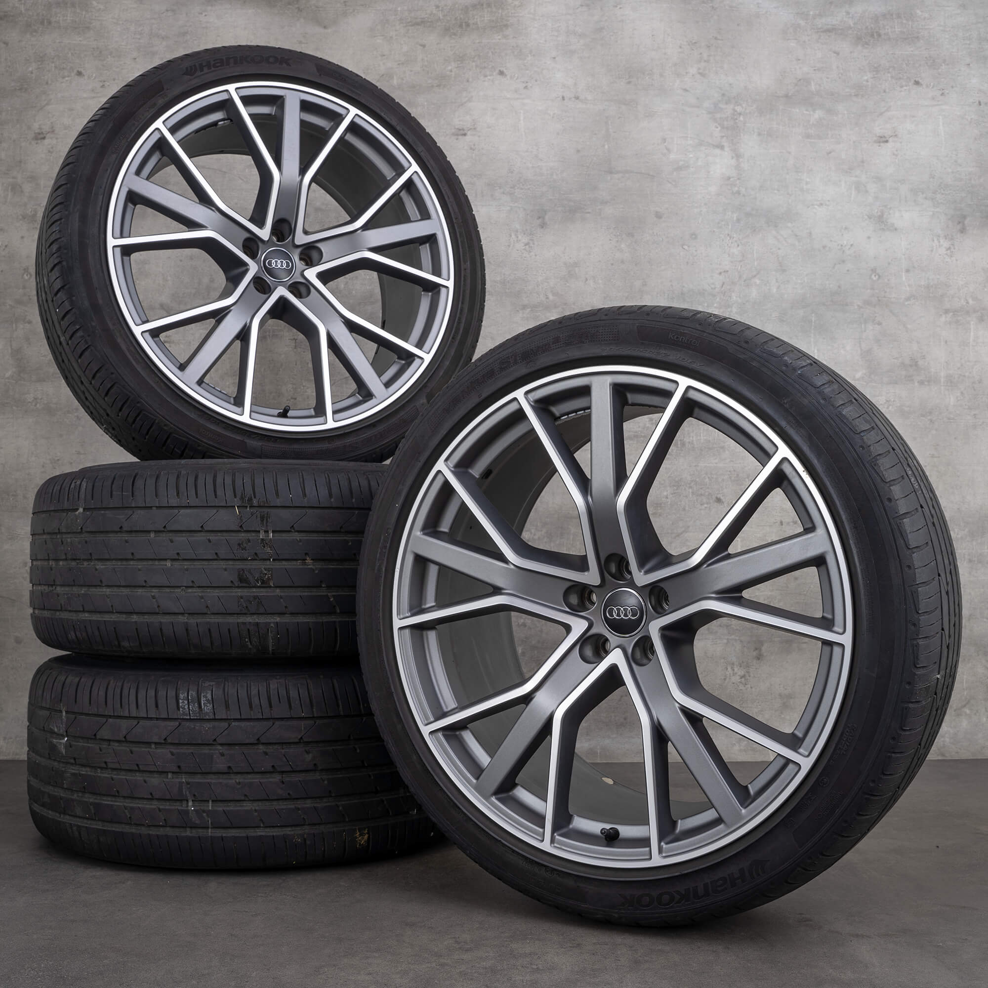 Audi 22 inch velgen Q7 SQ7 4M alloy zomerbanden zomervelgen 4M0601025AG