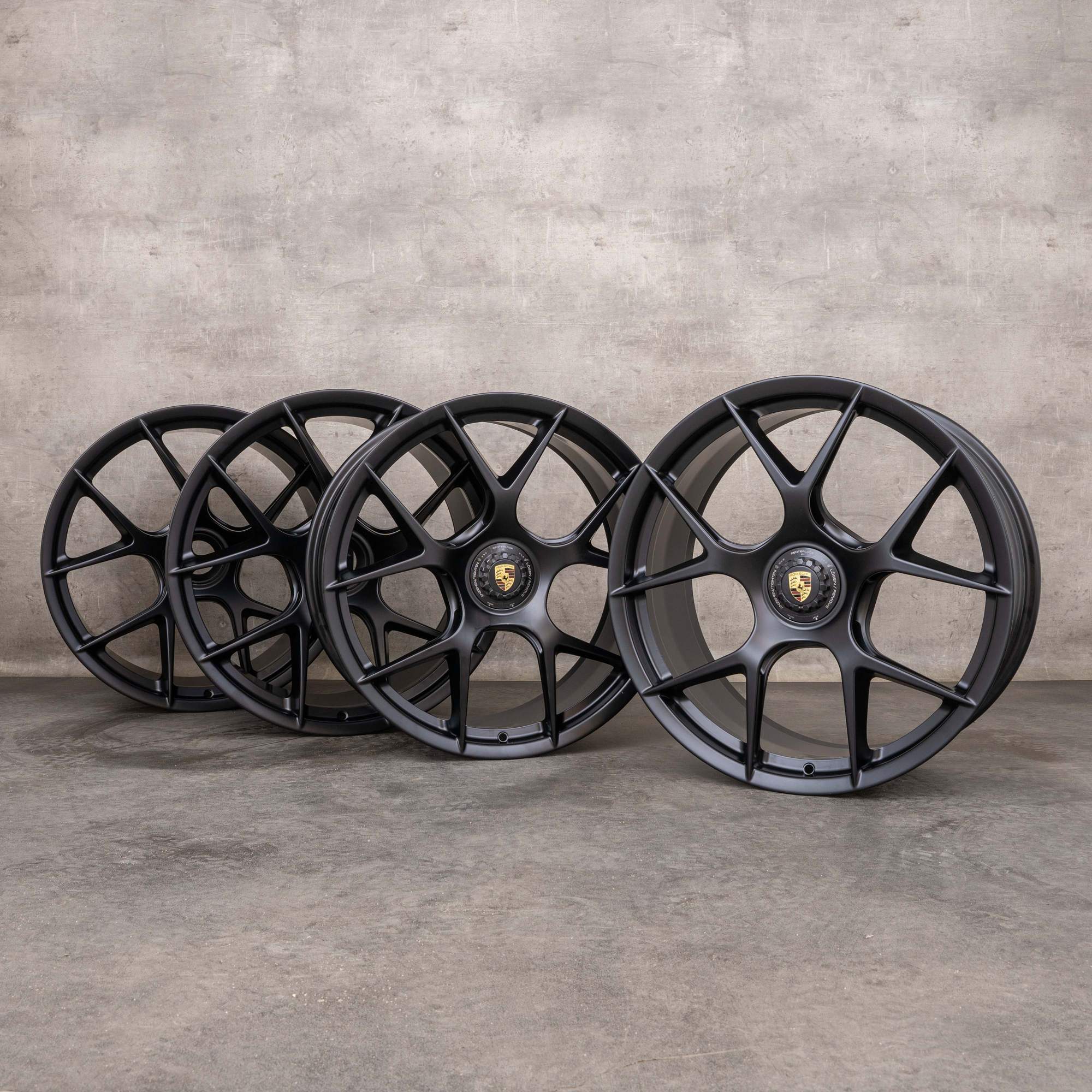Original Porsche 992 I II GT3 Magnesium Felgen 20 21 Zoll 9GT601025BG 9GT601025BF schwarz matt NEU
