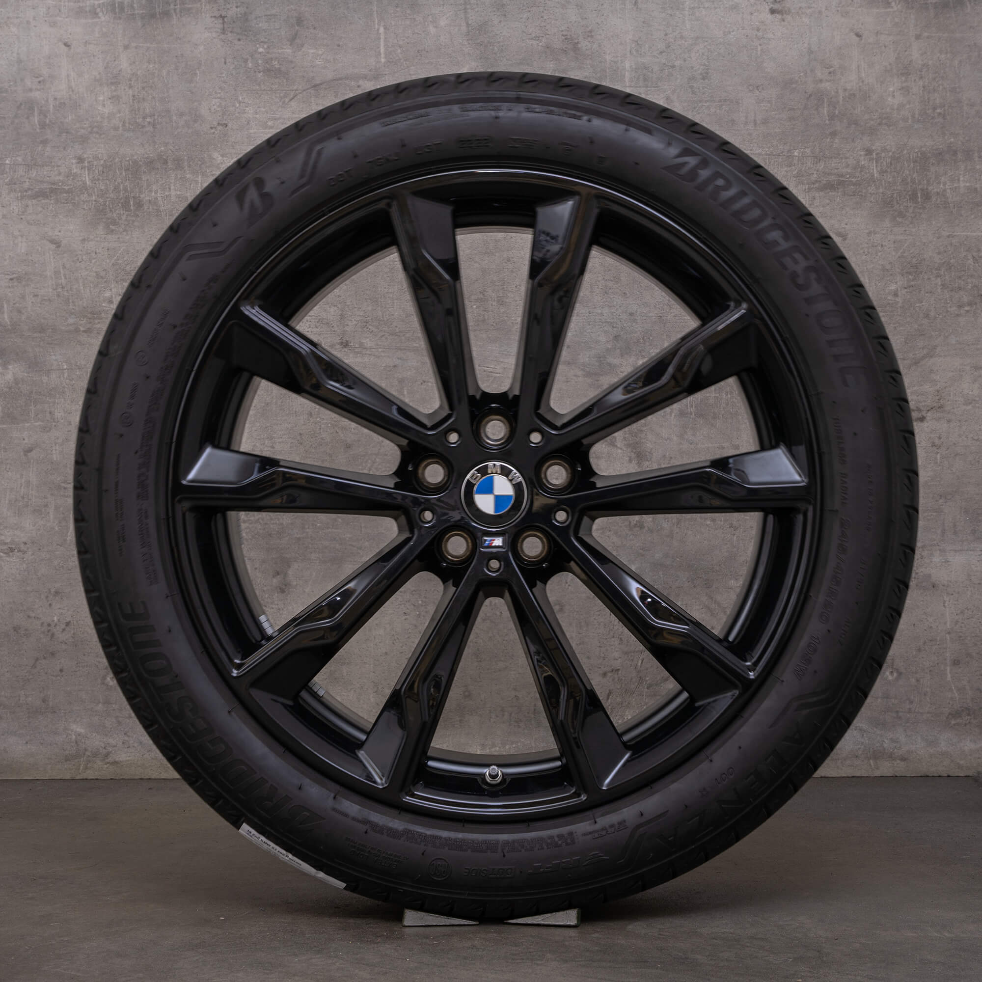 Jantes d'origine BMW X3 X4 20 pouces G01 G02 pneus d'été 699 M 7916265 7916266 jet black