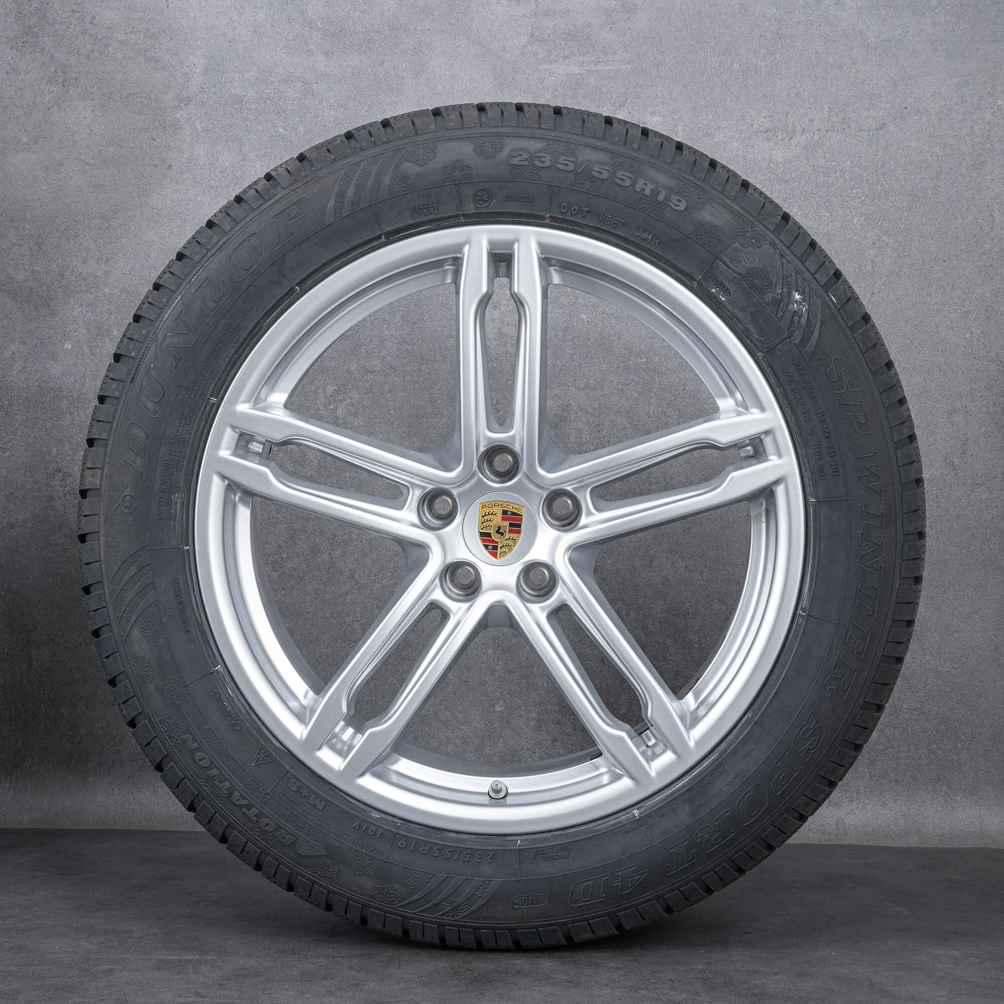 Original Porsche 19 pouces jantes Macan I 95B601025BB Winterrder pneus d'hiver NEUF