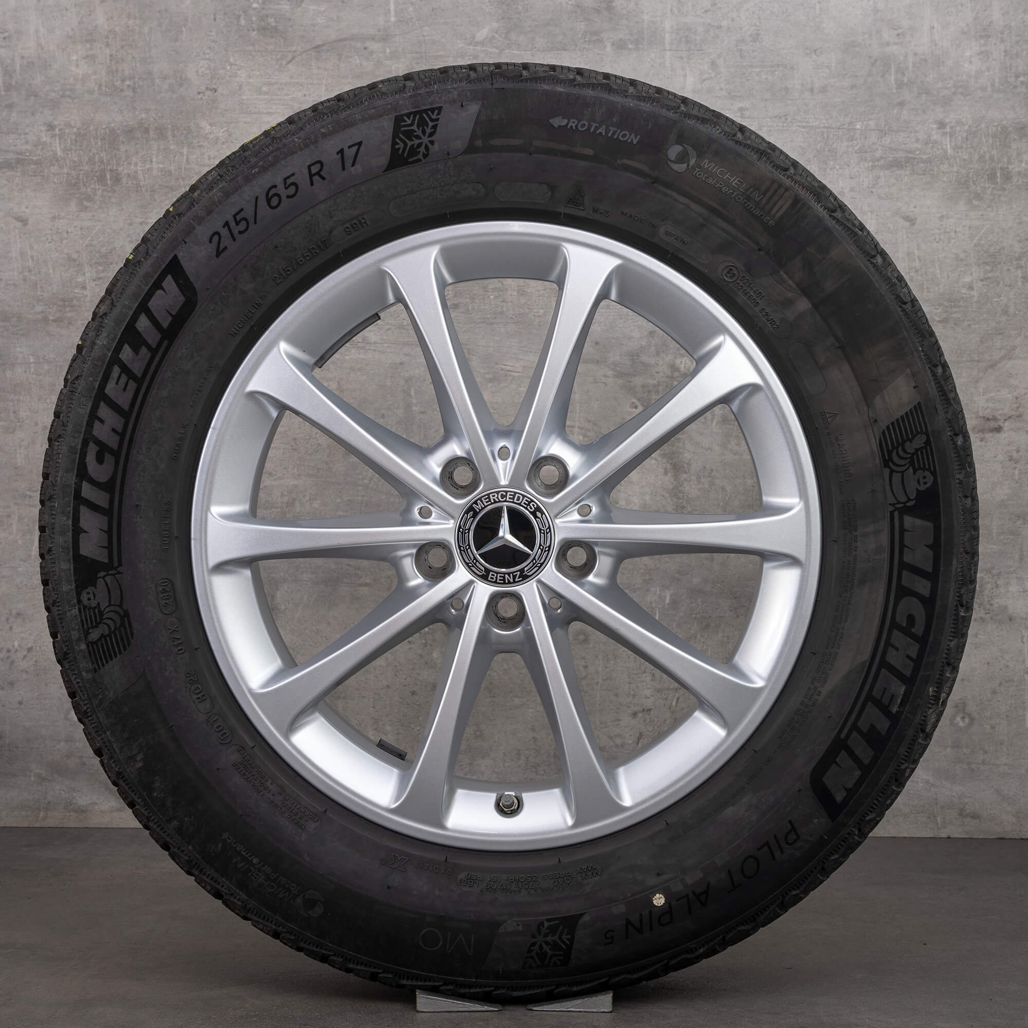 Mercedes GLA GLB X247 H247 Winterräder 17 Zoll Winterreifen Felgen  