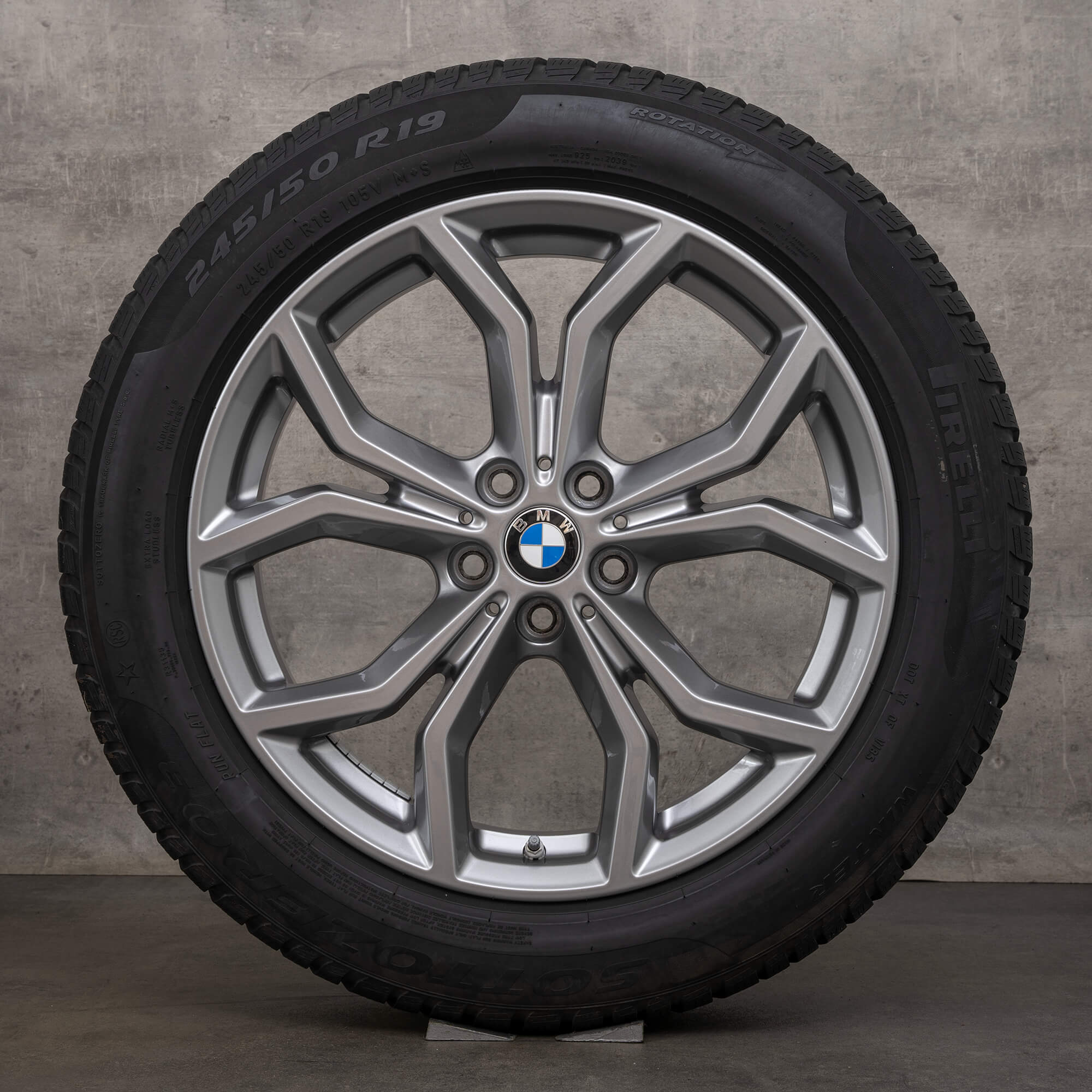 BMW X3 G01 X04 G02 Winterreifen 19 Zoll Felgen 6877328 Winterräder 