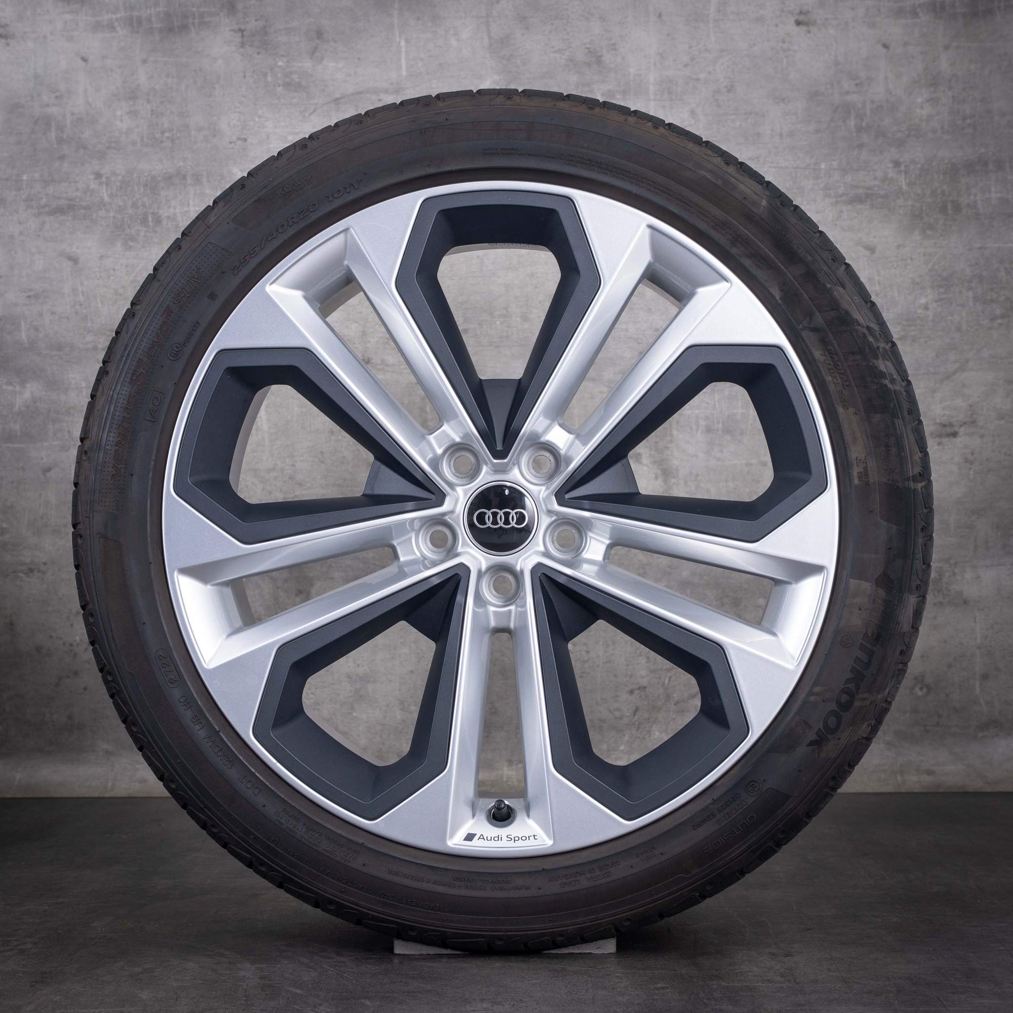 Original Audi Q3 RSQ3 & Sportback Felgen 20 Zoll F3 Sommerräder 83A601025E silber glanz grau matt