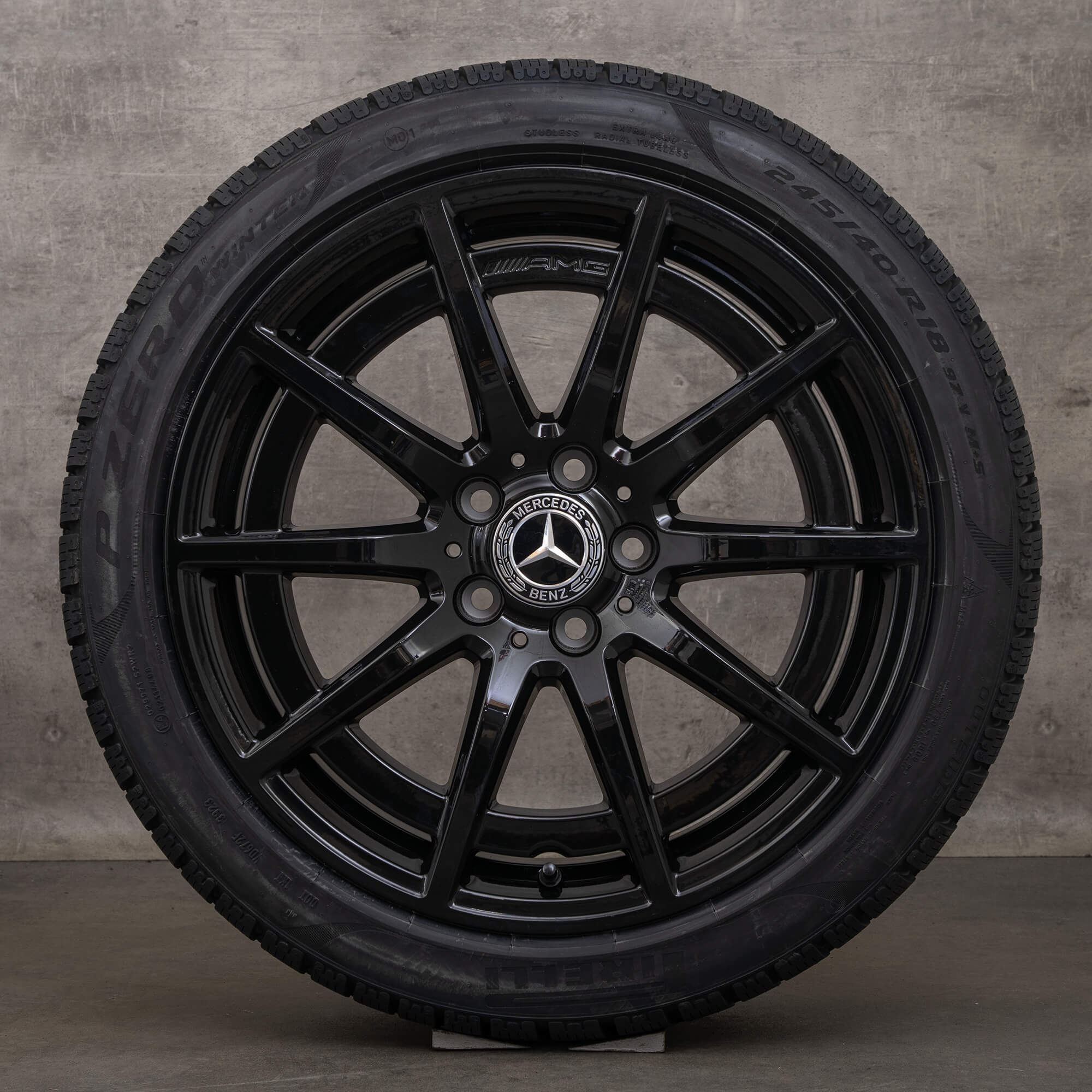 Original AMG Mercedes Benz A45 W177 CLA45 W118 winter wheels 18 inch rims