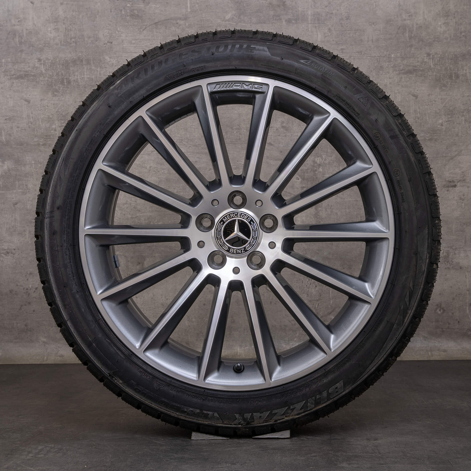 OEM Mercedes Benz GLA AMG snow tire packages 19 inch X156 rims